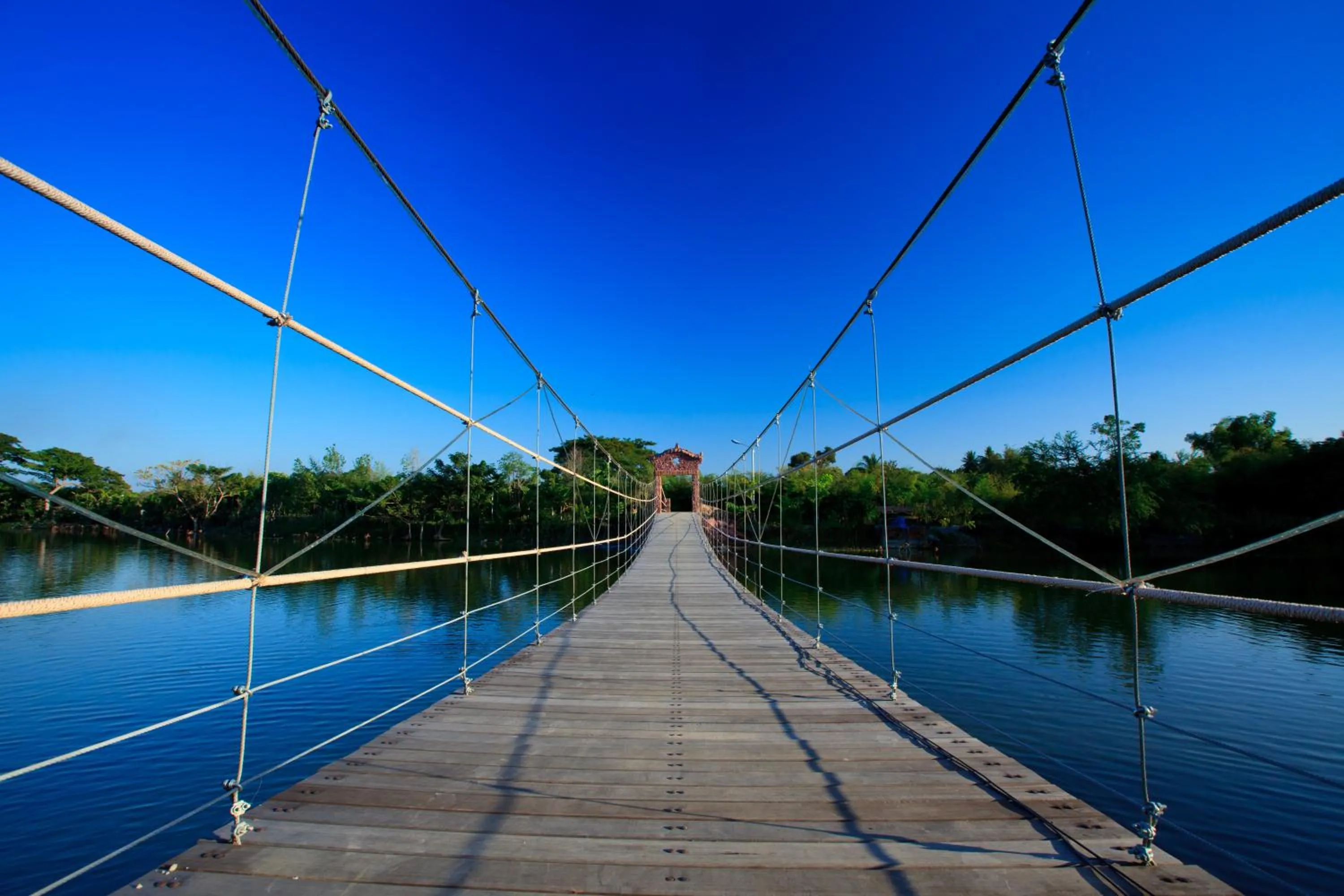 Lake view in Chawalun Resort