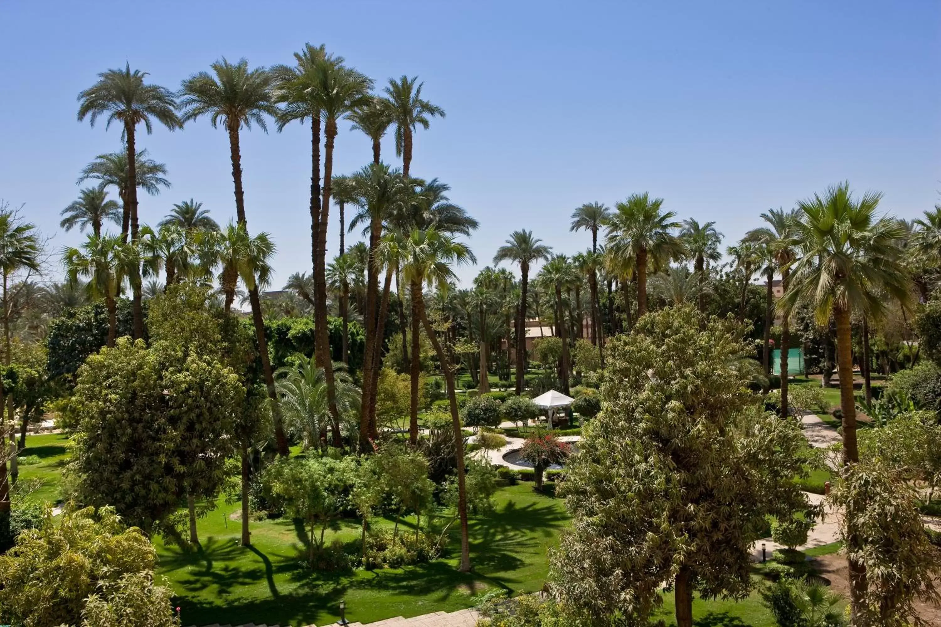 Garden in Sofitel Winter Palace Luxor