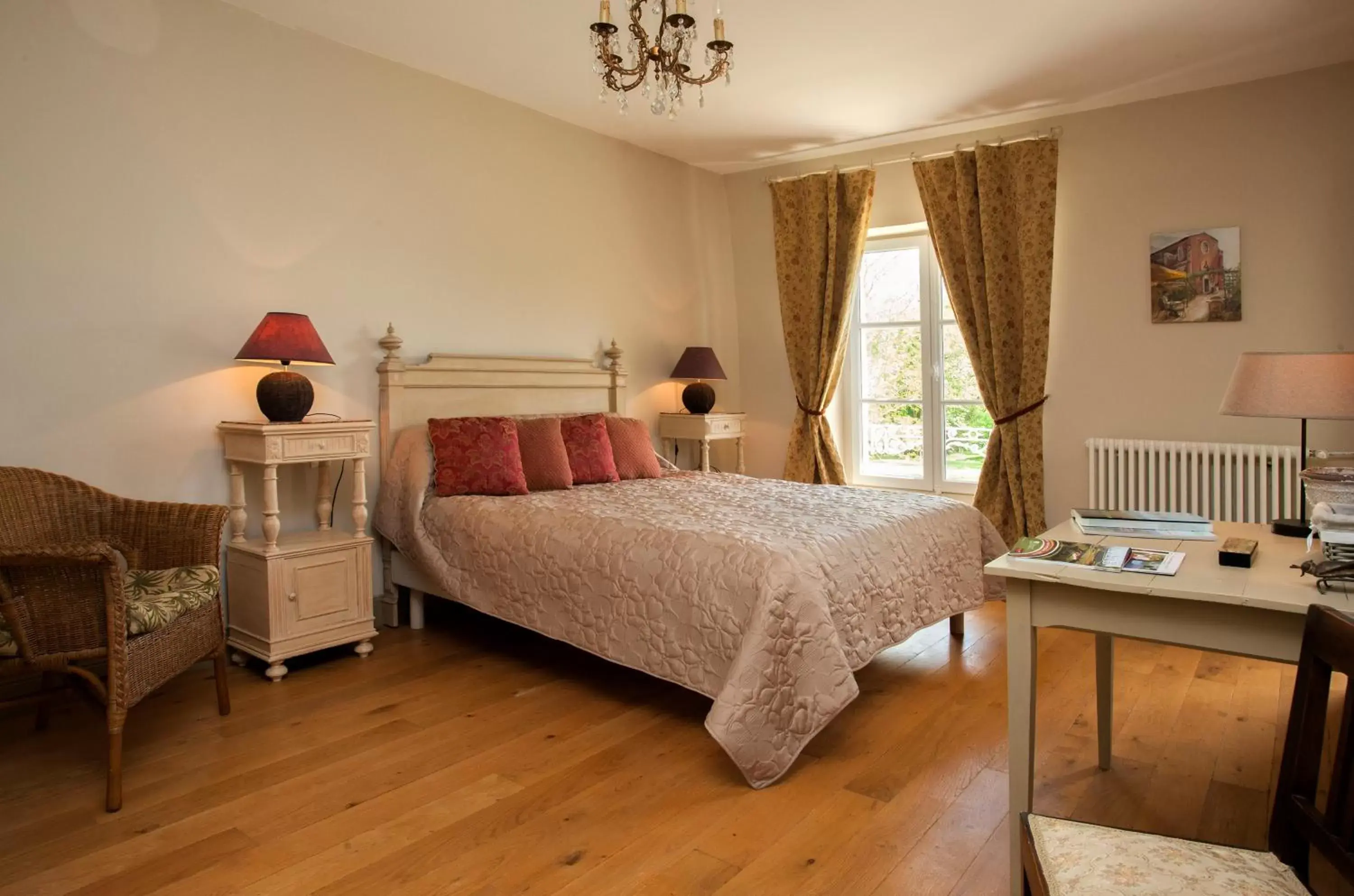 Double Room with Garden View in Maison d hotes et Chambre d hotes de Charme
