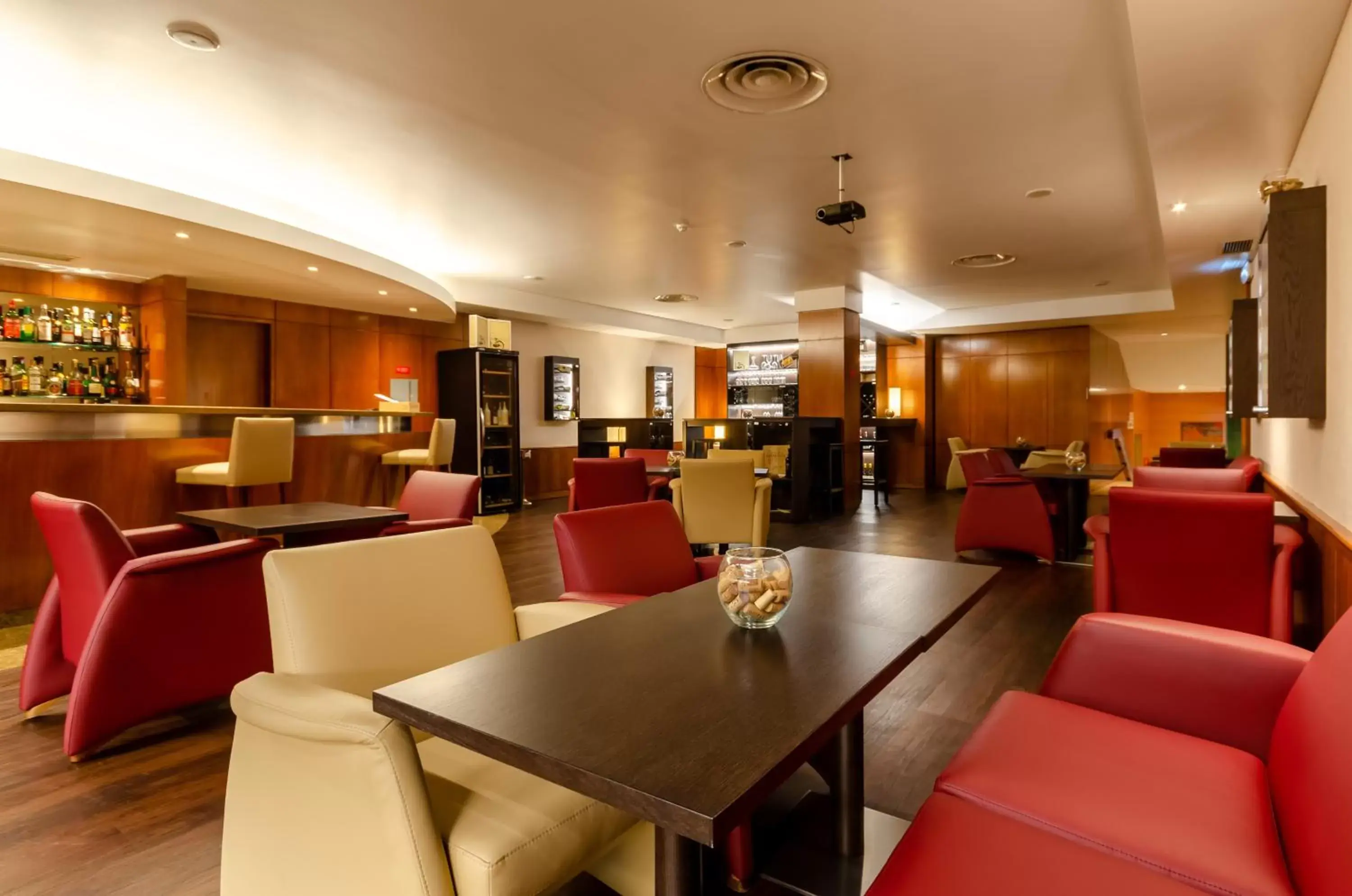 Lounge or bar, Restaurant/Places to Eat in Hotel Roma
