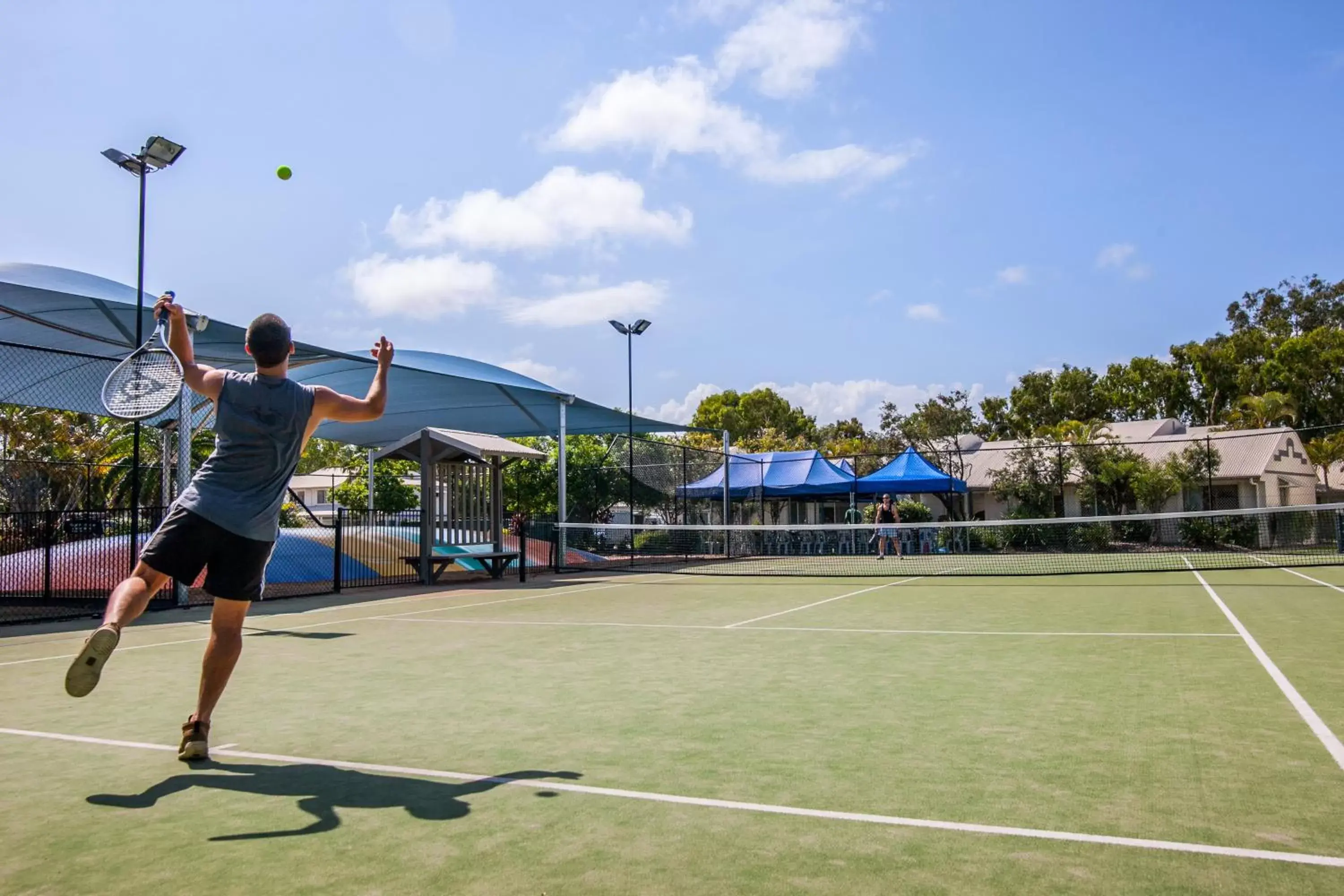 Tennis court in Ivory Palms Resort Noosa