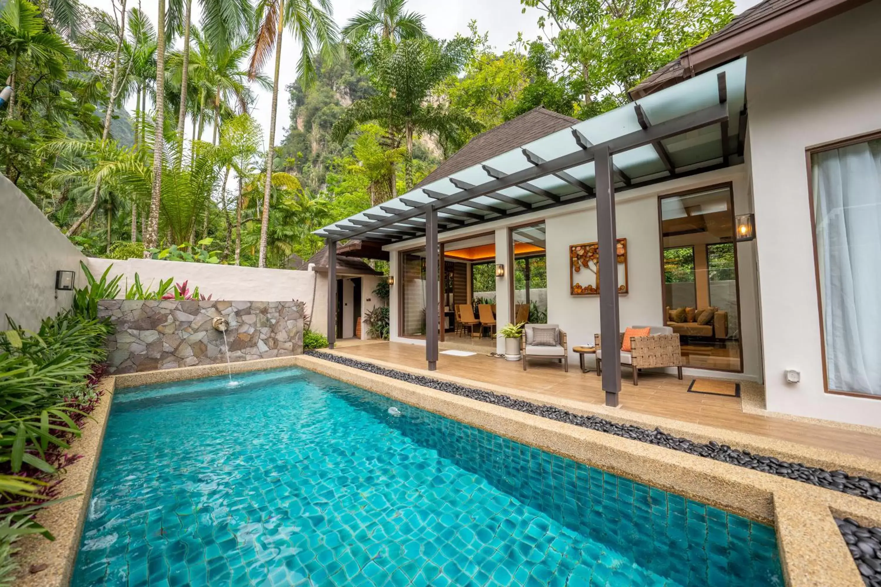 Pool view, Property Building in The Banjaran Hotsprings Retreat