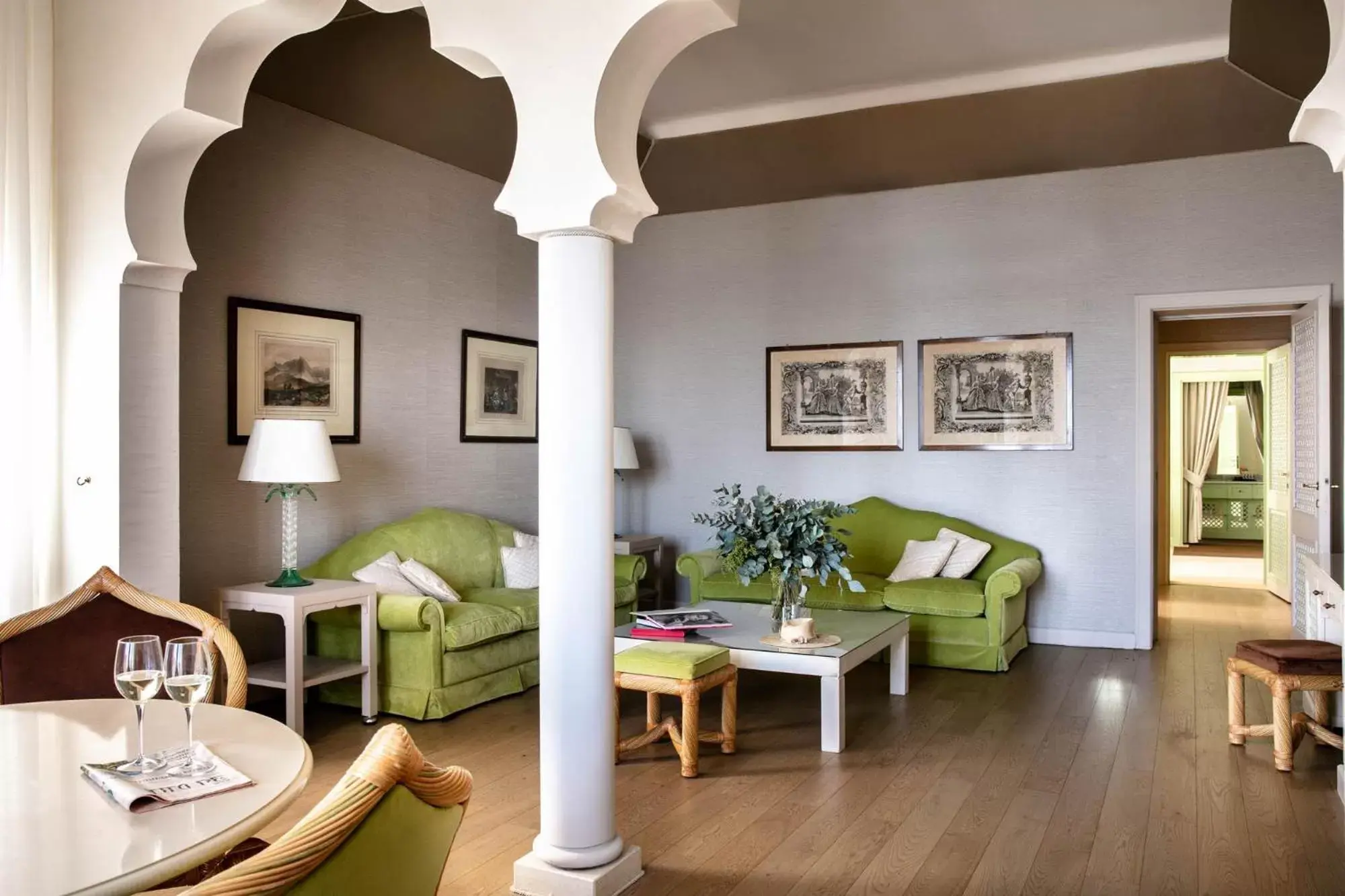 Living room, Seating Area in Hotel Excelsior Venice