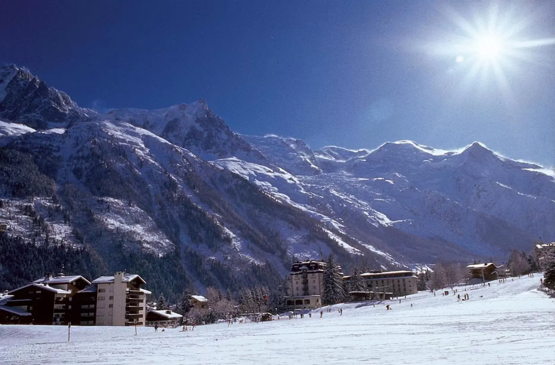 Garden, Winter in Les Balcons du Savoy