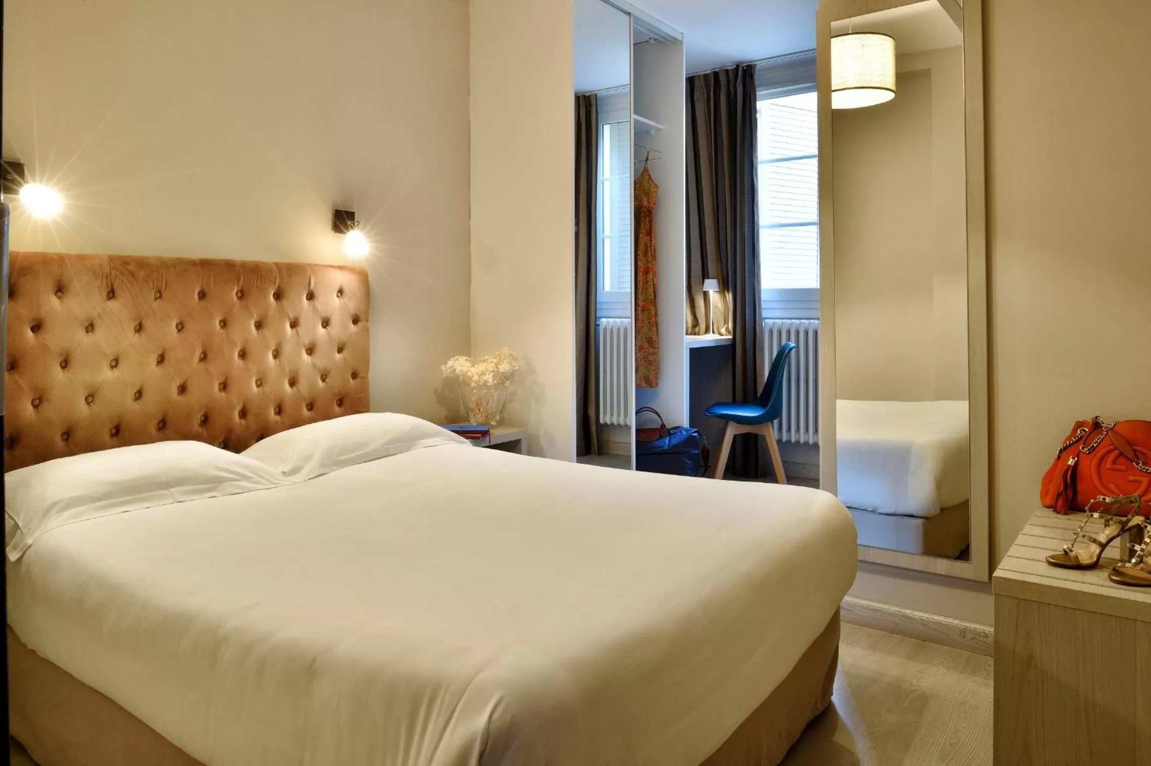 Photo of the whole room, Bed in Hôtel Fesch & Spa