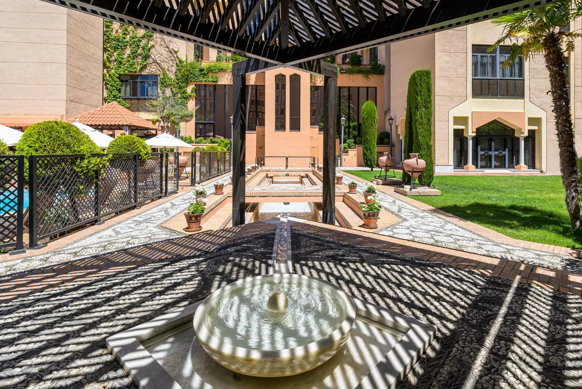 Garden in Hotel Saray