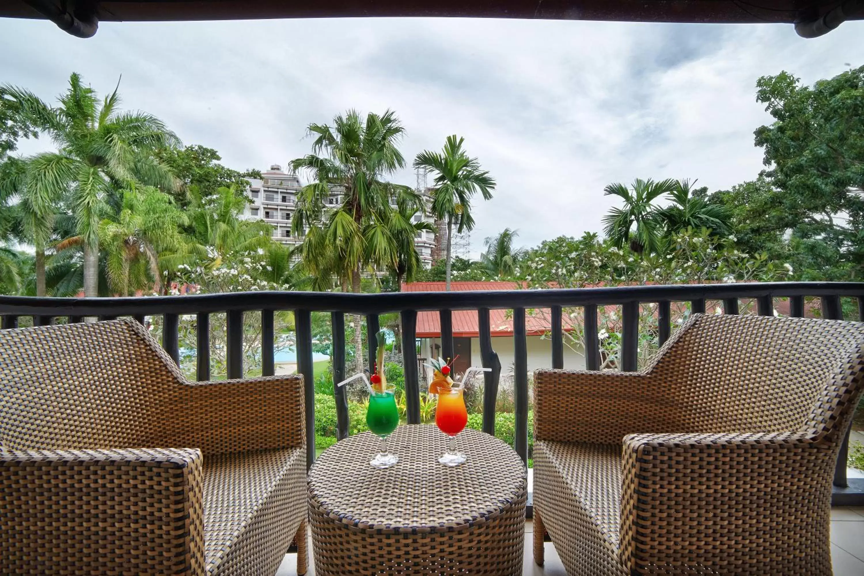 Balcony/Terrace in Cebu White Sands Resort and Spa