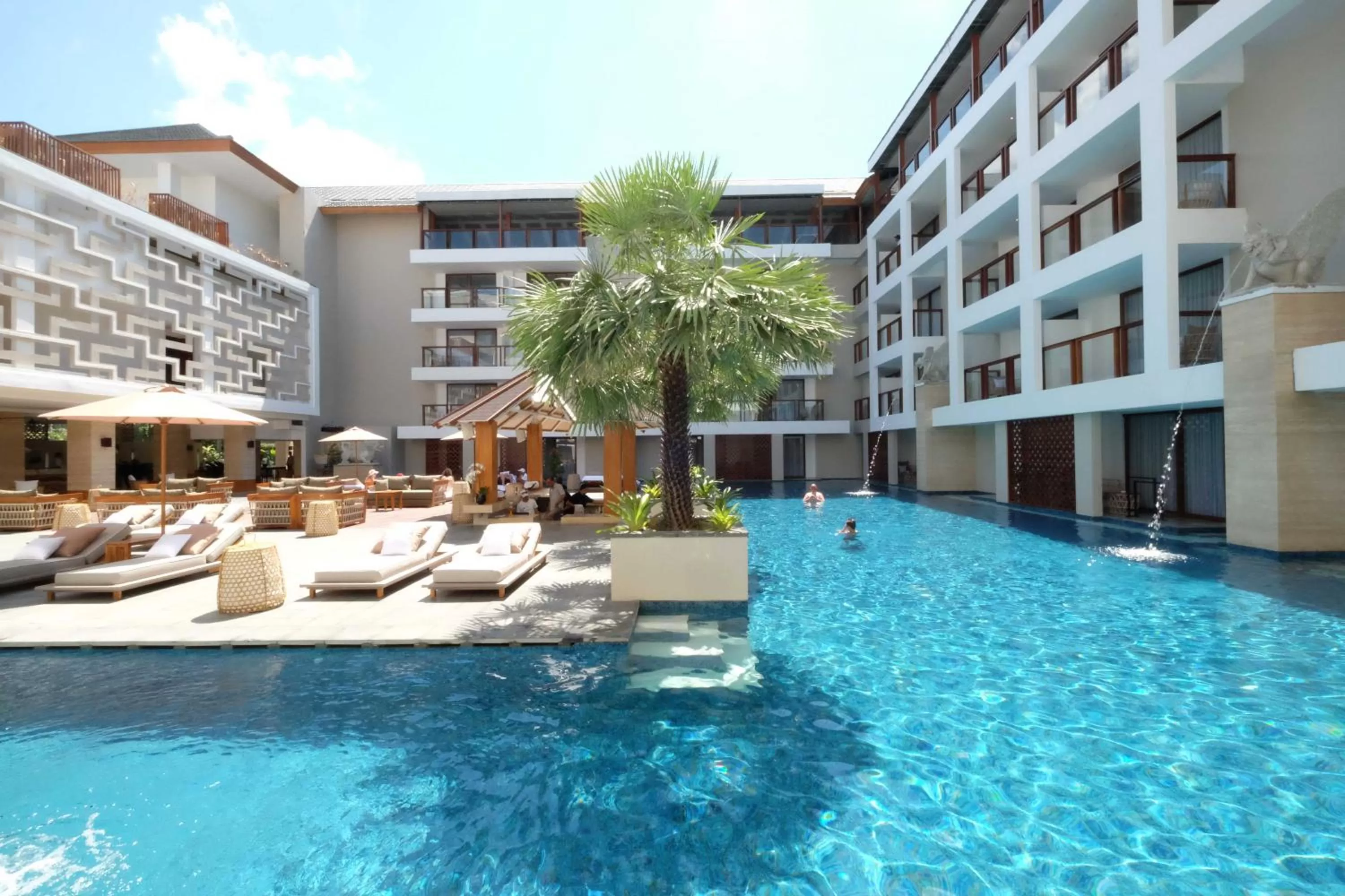 Swimming pool in The Bandha Hotel & Suites