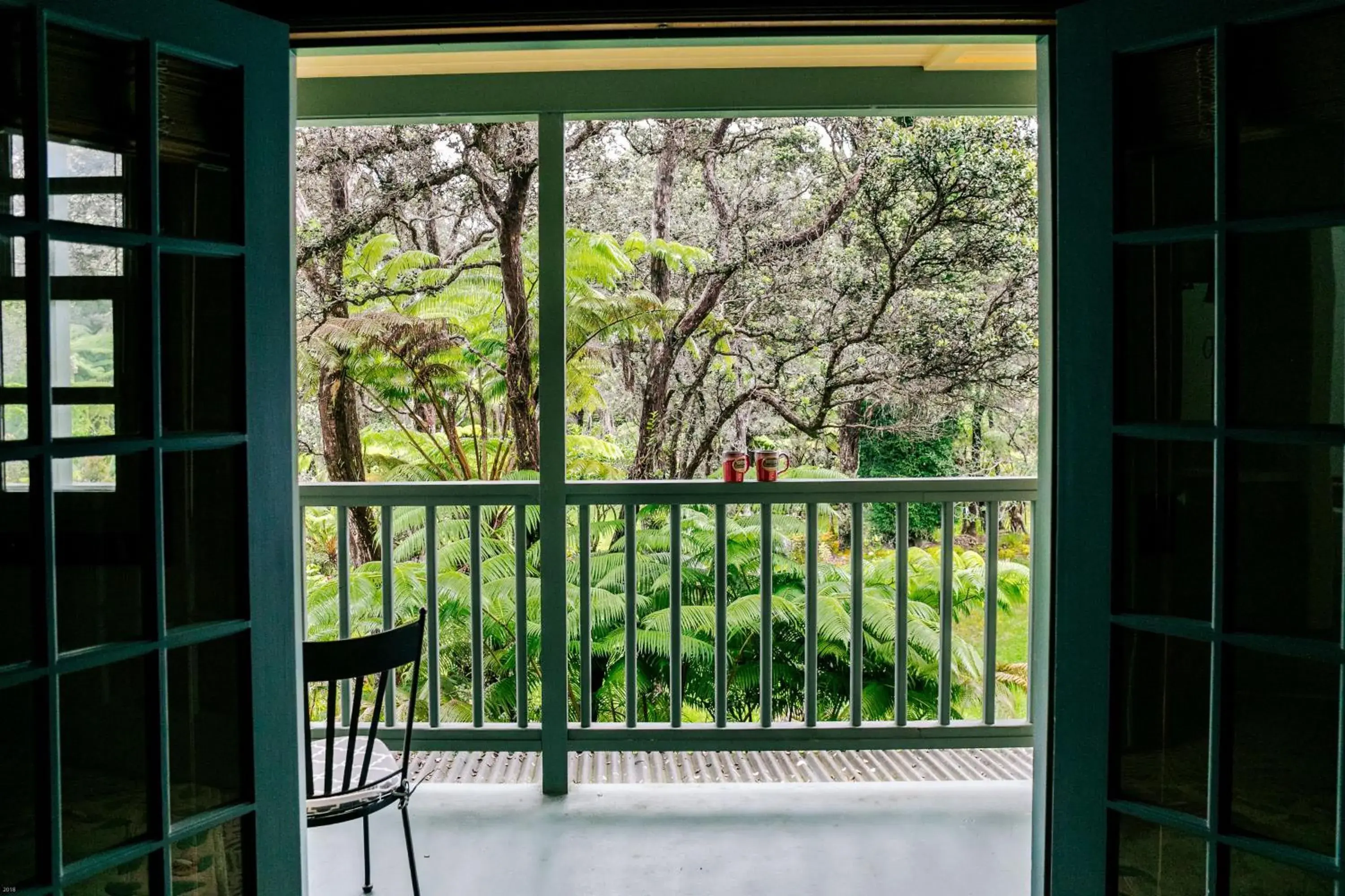 Balcony/Terrace in Kilauea Lodge and Restaurant