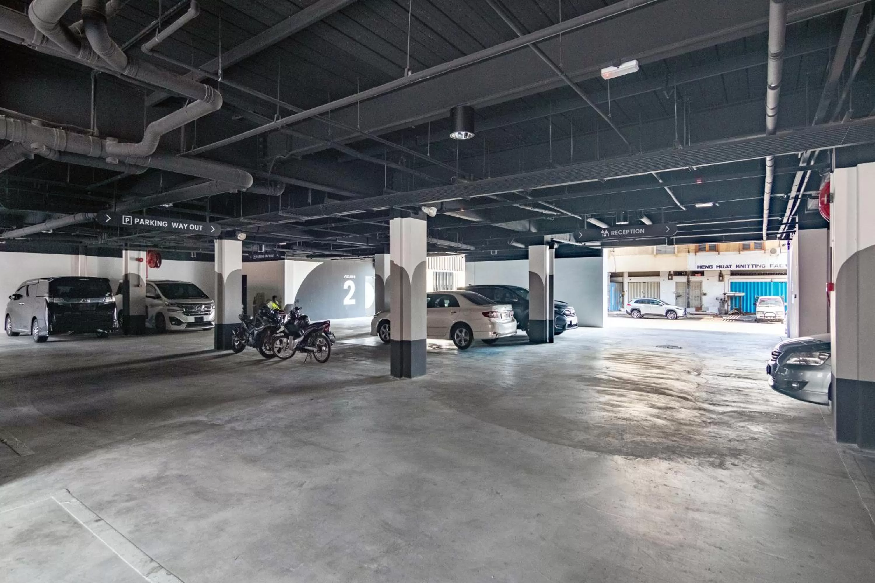 Parking in Bagan Suite