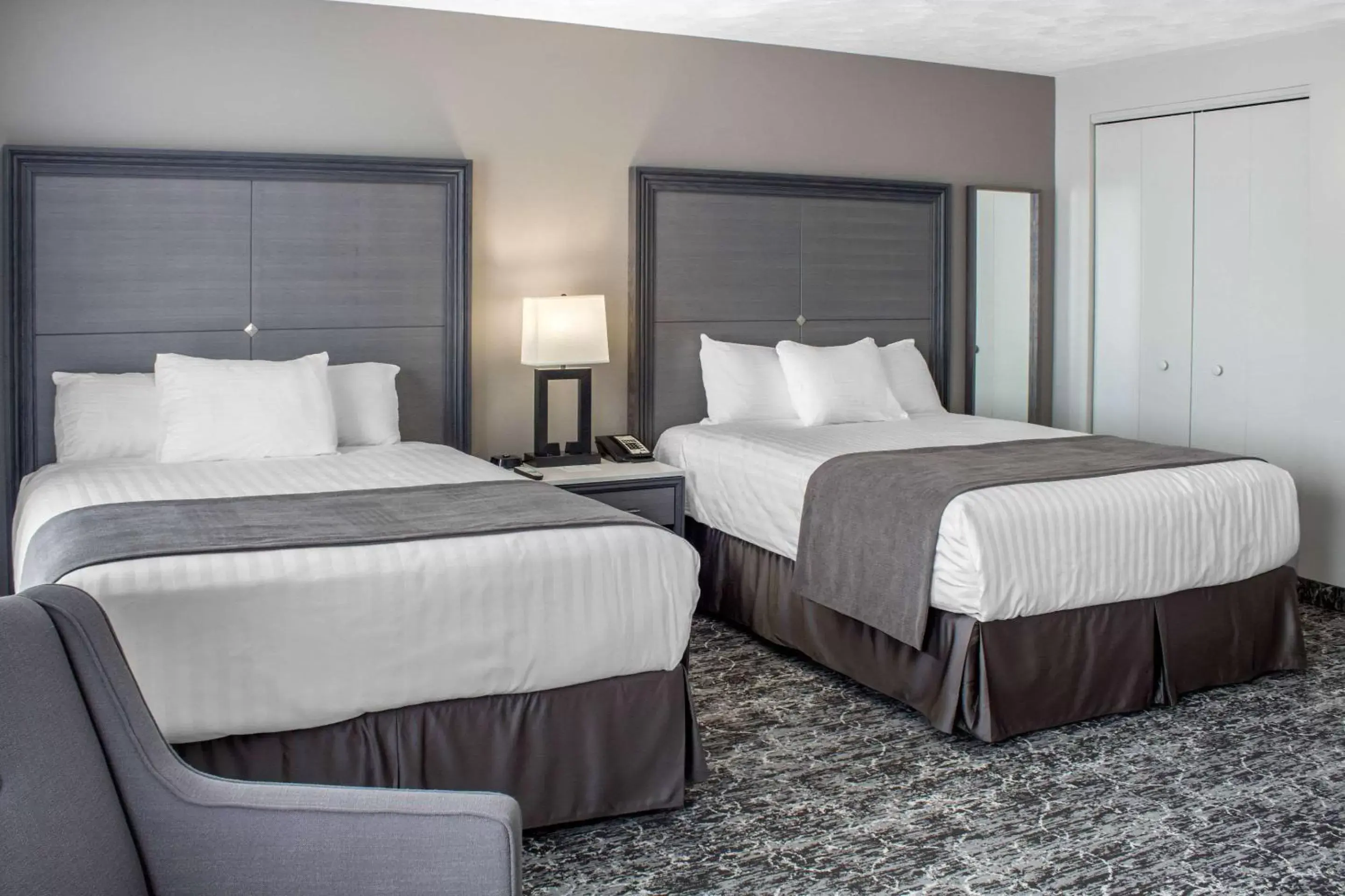 Queen Room with Two Queen Beds and River View - Non-Smoking in Chateau Moncton Trademark Collection by Wyndham
