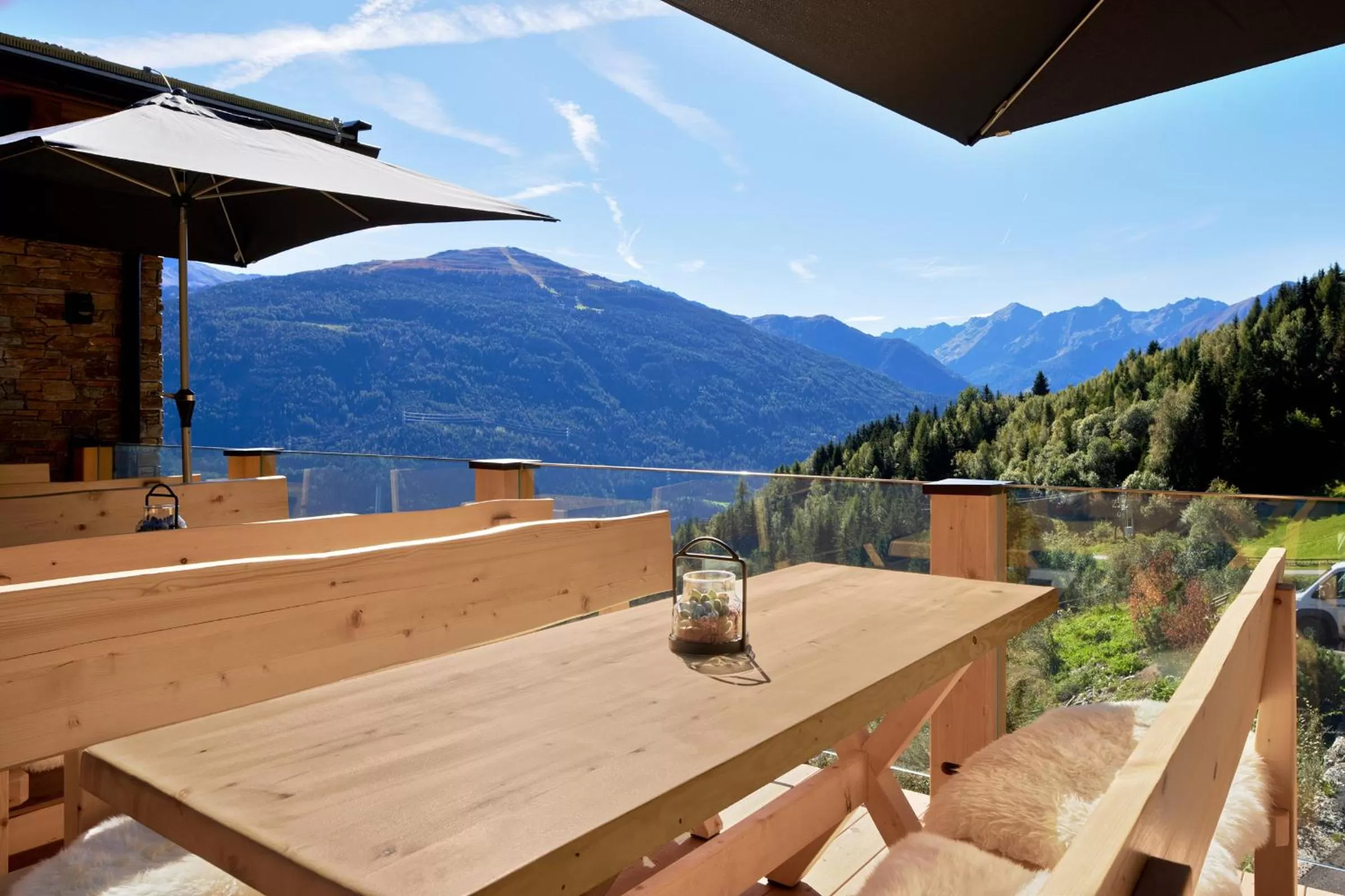 Restaurant/places to eat, Mountain View in Puitalm - Natur I Apart I Hotel