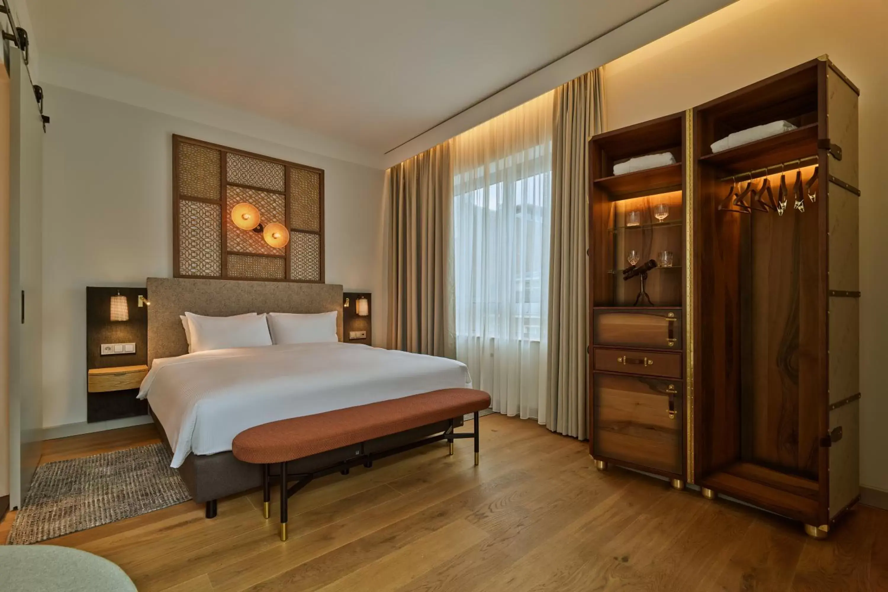 Bedroom, Bed in voco The Hague, an IHG Hotel
