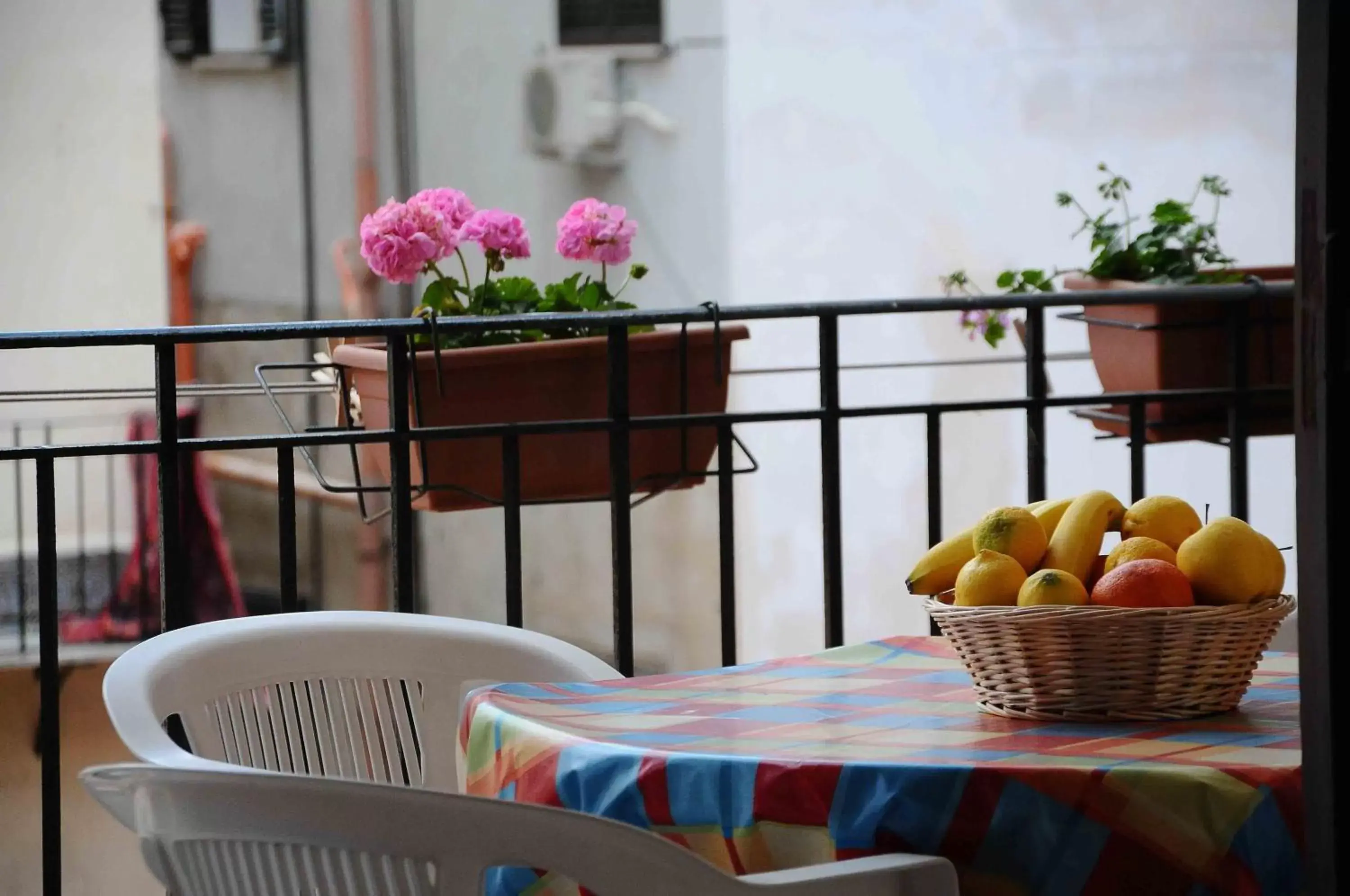 Balcony/Terrace in B&B SoleLuna della Solidarietà