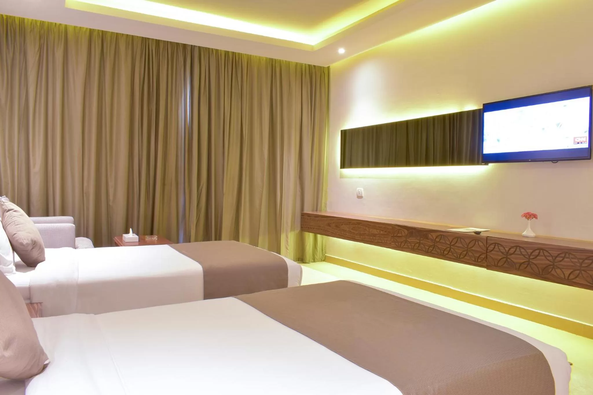 Photo of the whole room, Bed in Jasmine Palace Resort