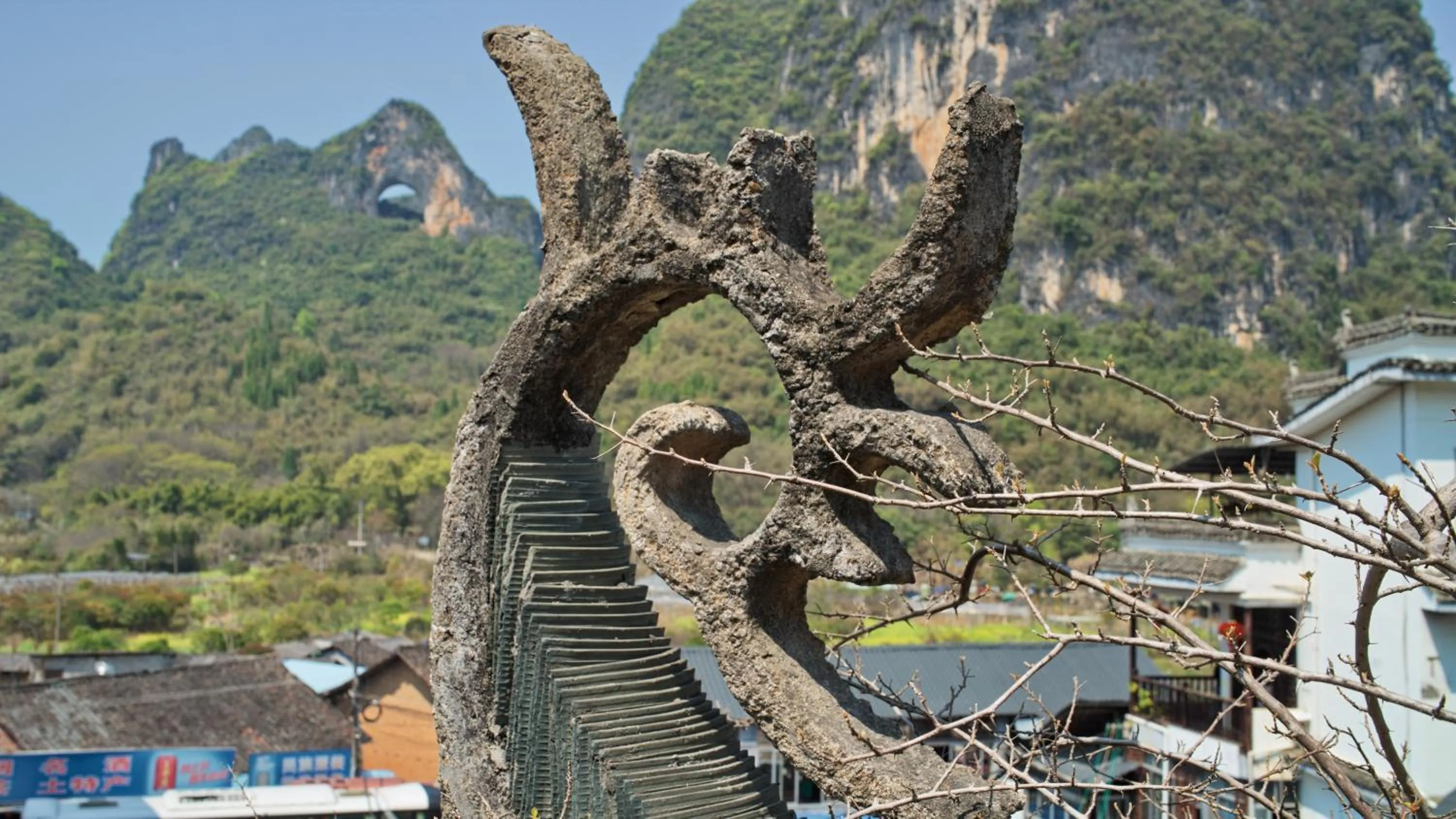 Landmark view in Yangshuo Village Inn Boutique Hotel