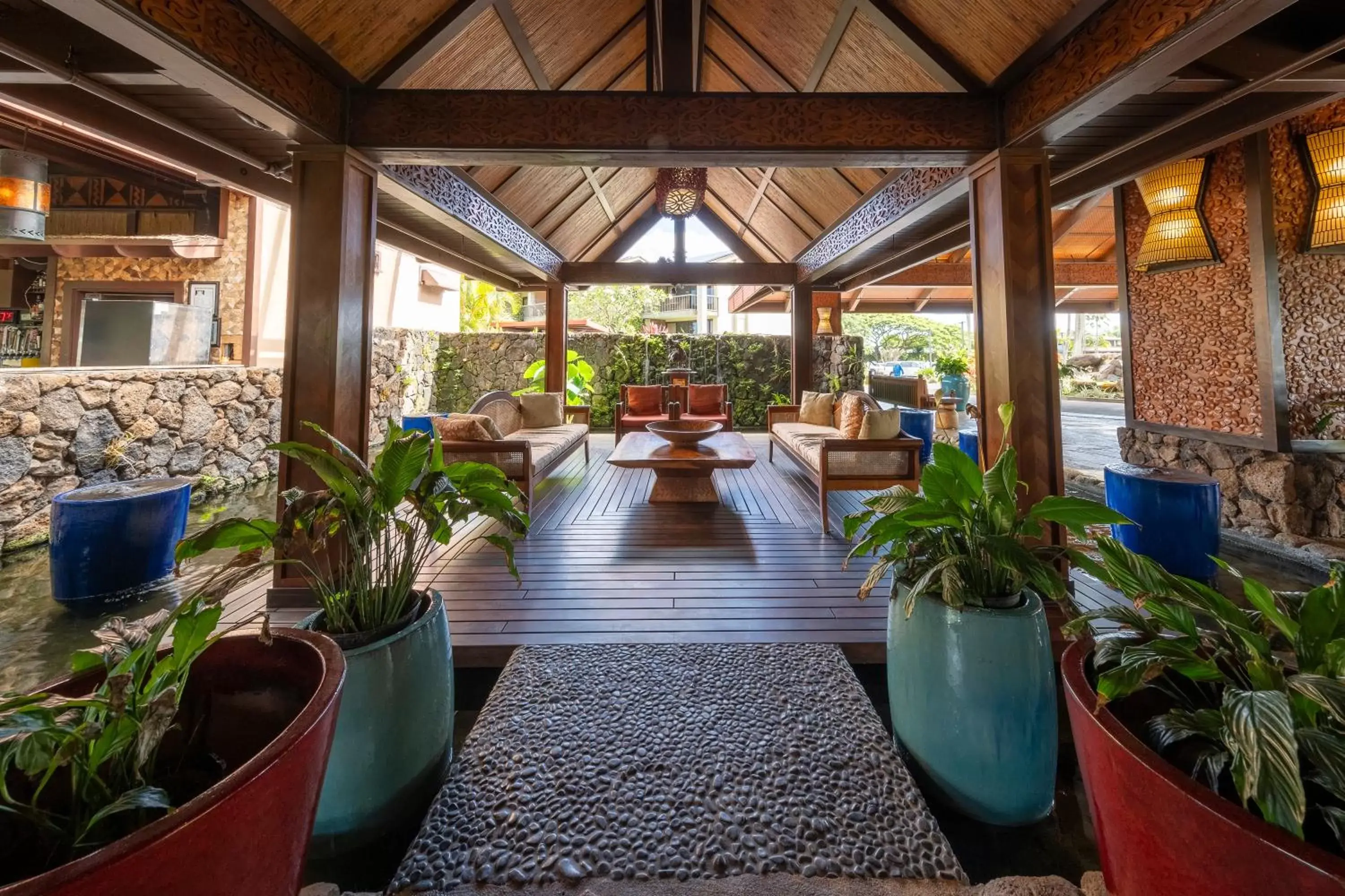 Lobby or reception, Restaurant/Places to Eat in Hanalei Bay Resort