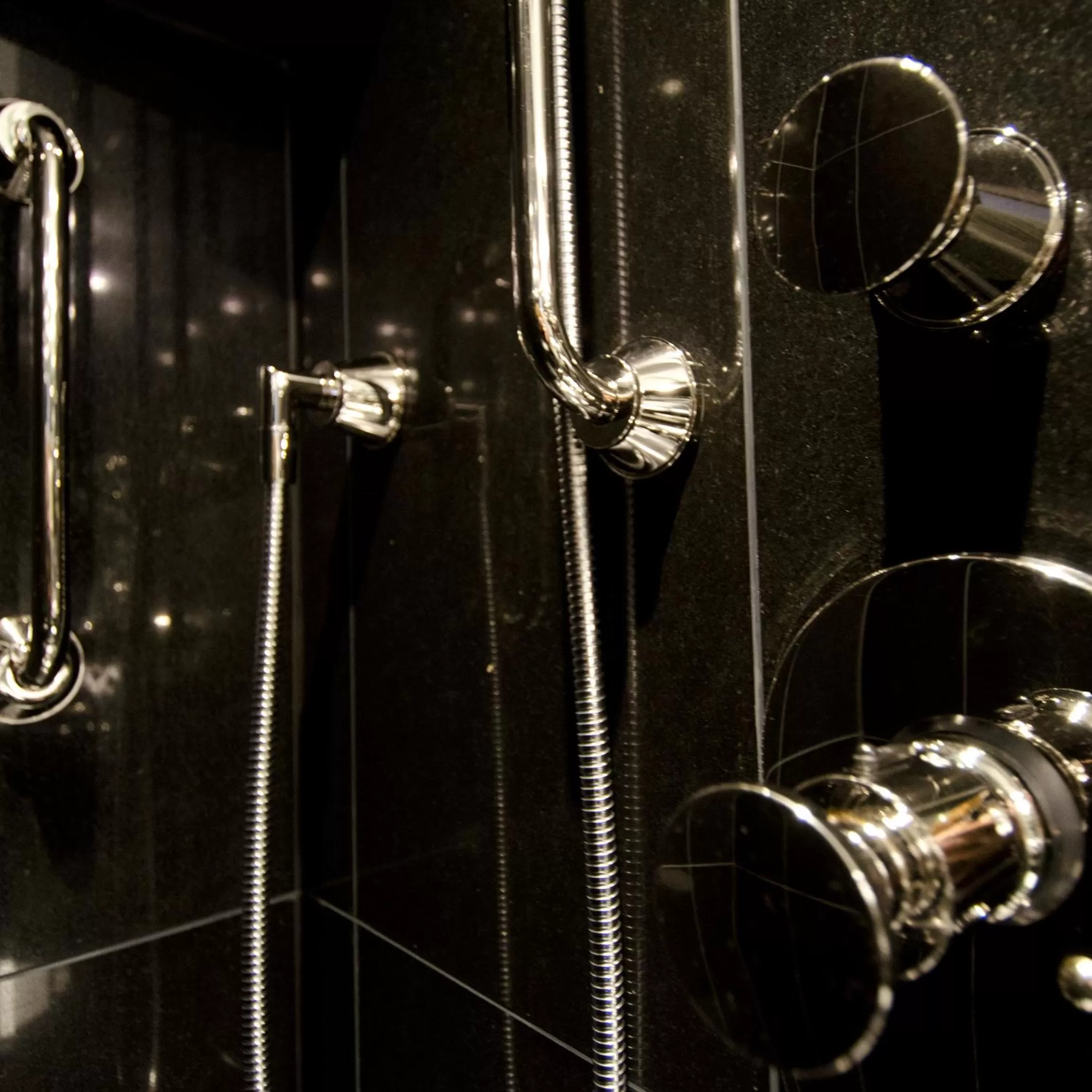 Shower, Bathroom in Hotel Scholl