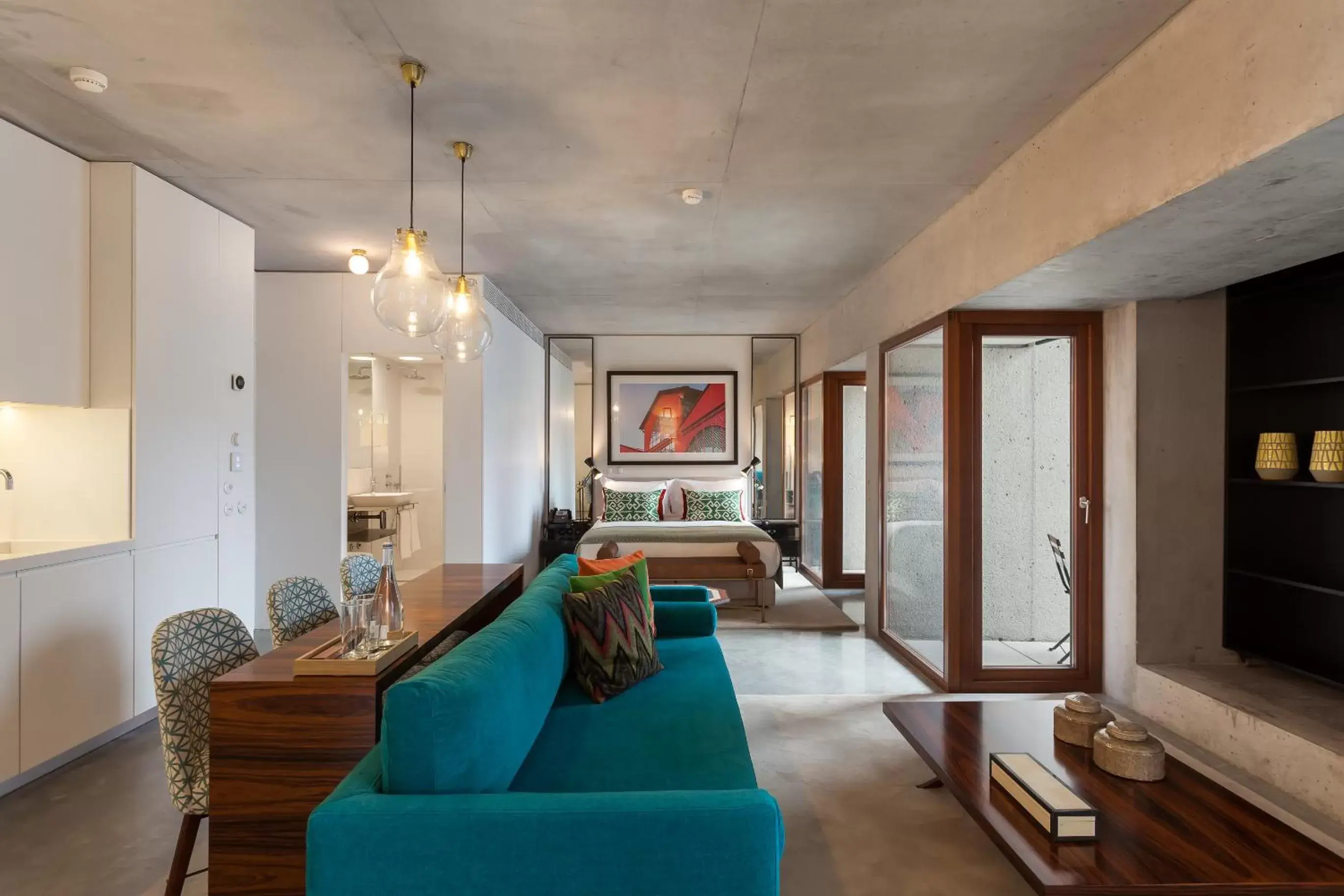 Bed, Seating Area in S.Bento Residences