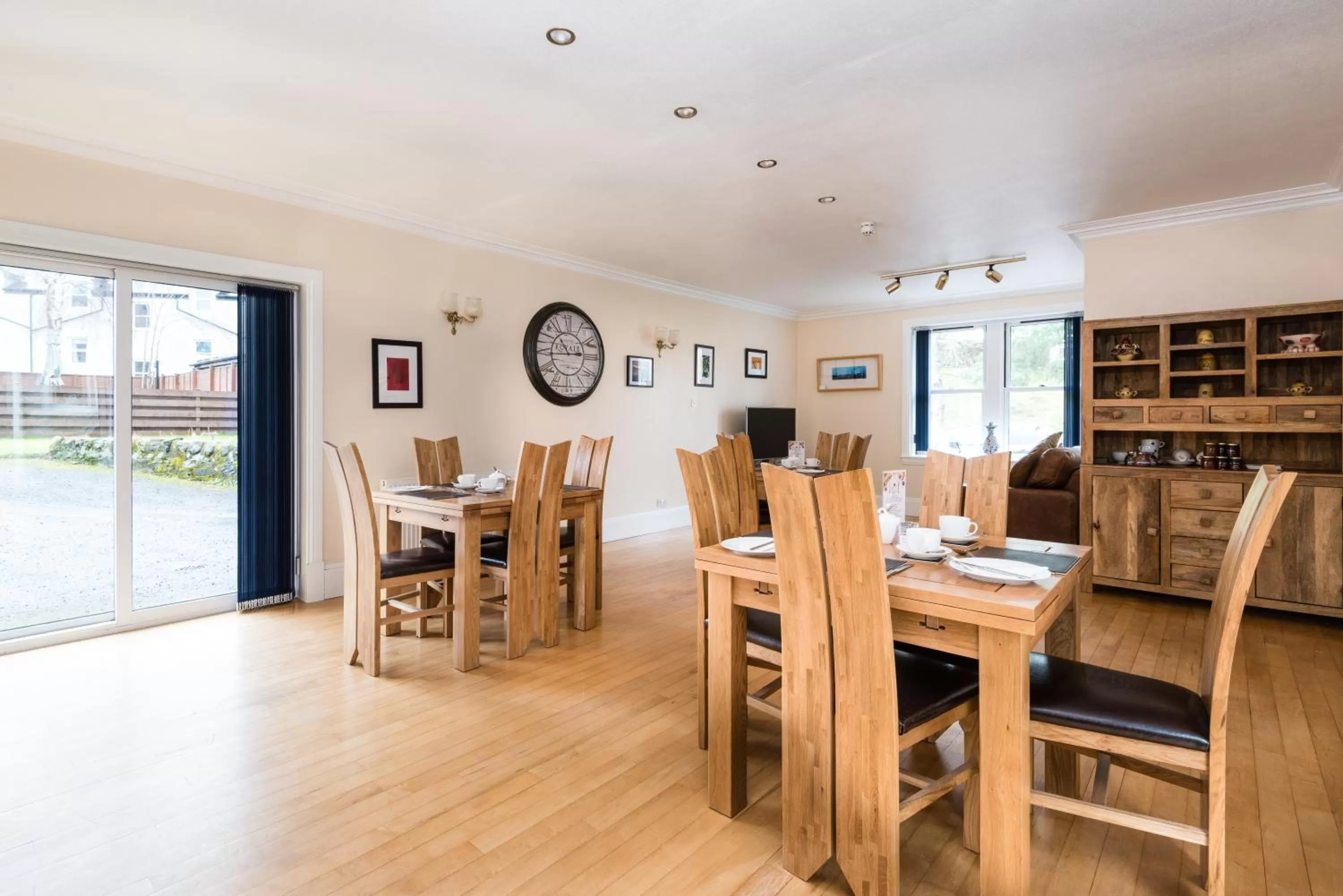 Seating area in Croft Na Coille