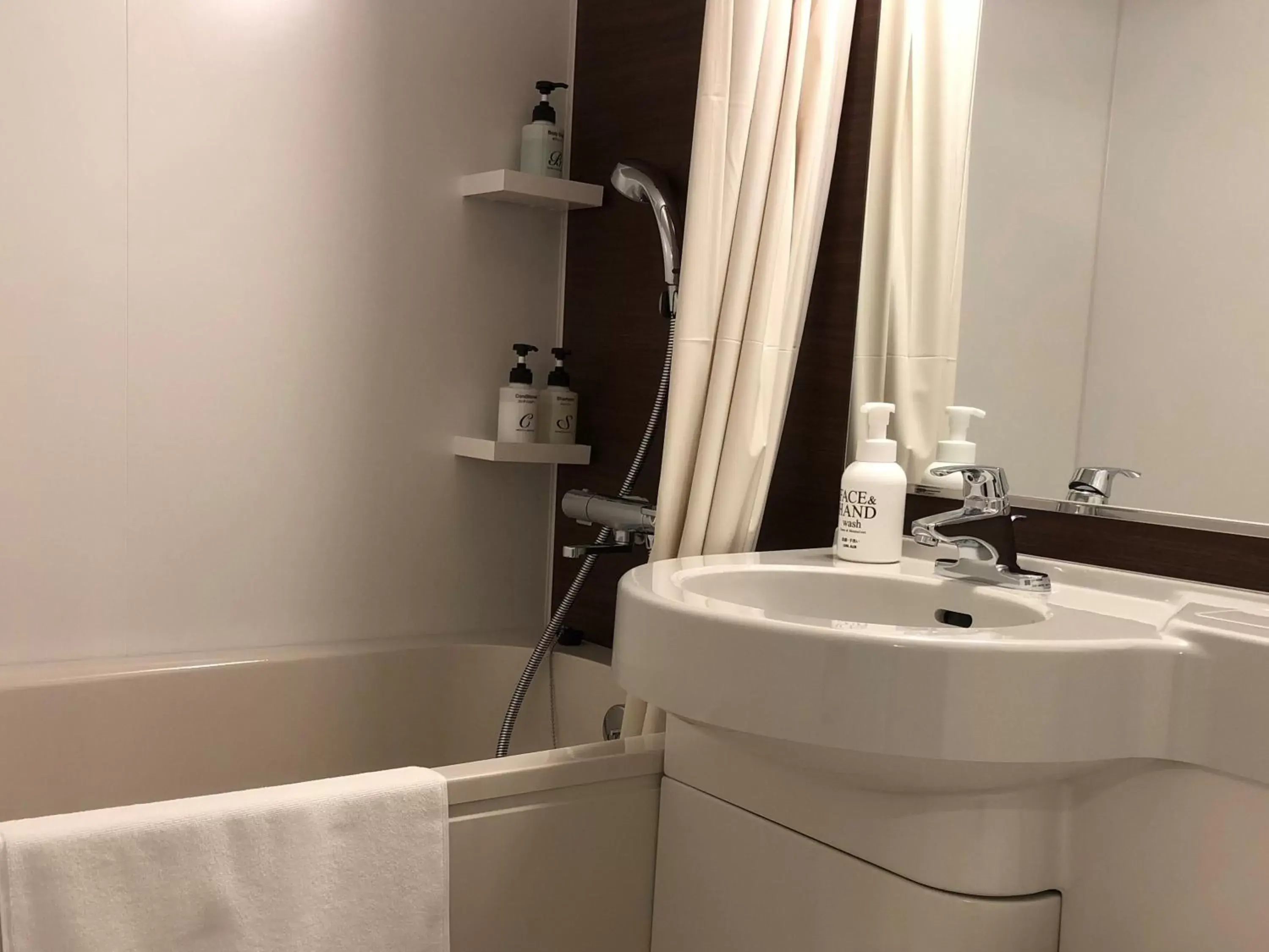 Photo of the whole room, Bathroom in Smile Hotel Osaka Nakanoshima