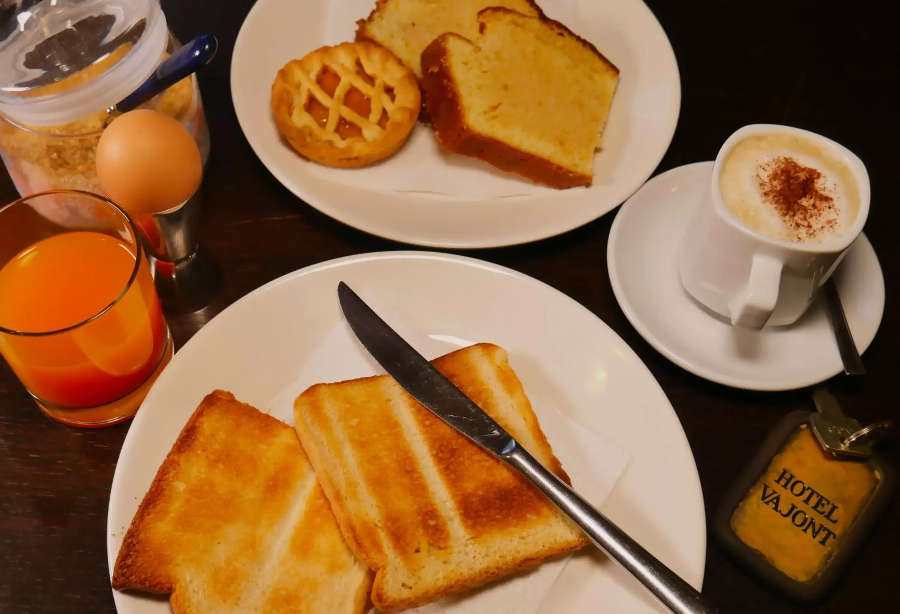 Breakfast, Food in hotel Vajont