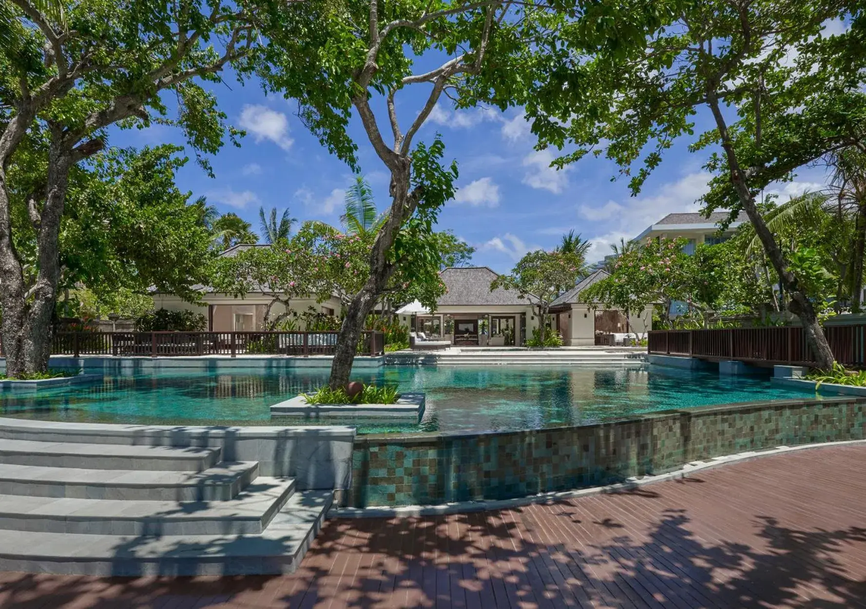 Balcony/Terrace, Swimming Pool in Suites & Villas at Sofitel Bali