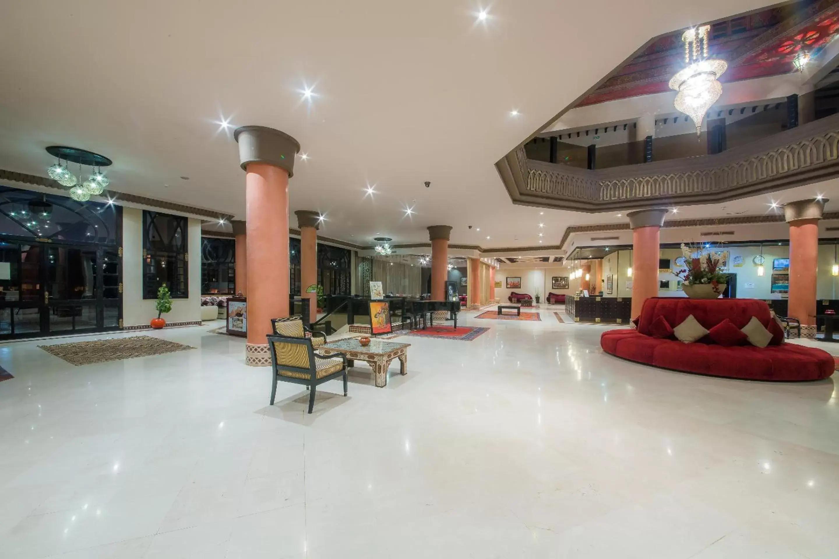 Lobby or reception in Club Paradisio