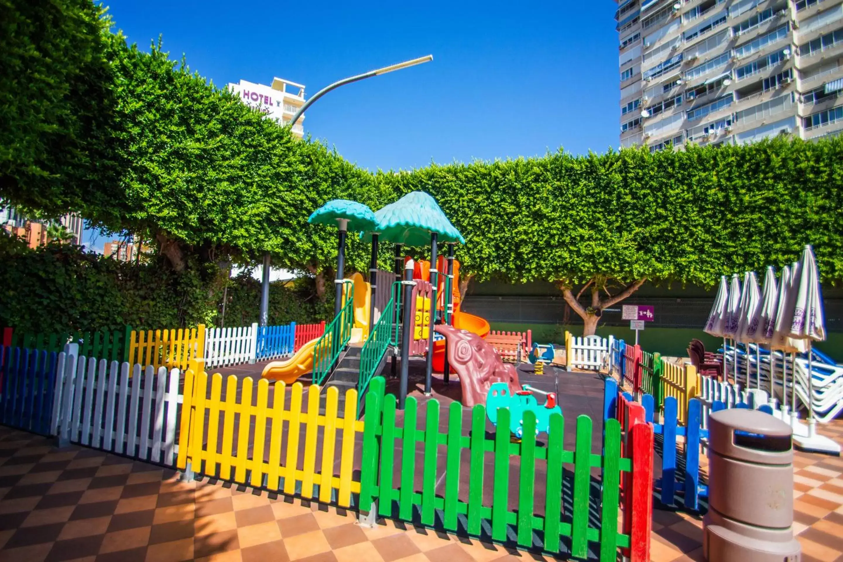 Children play ground, Children's Play Area in Hotel Servigroup Venus