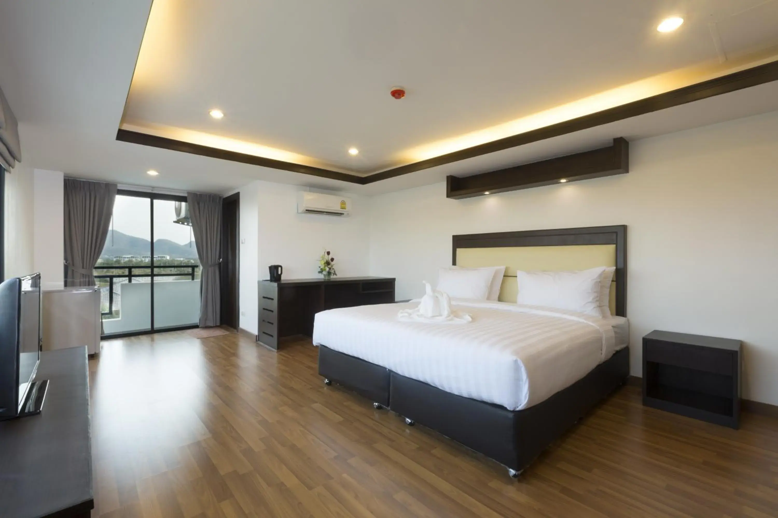 Balcony/Terrace, Bed in Initial Hua Hin - SHA Plus