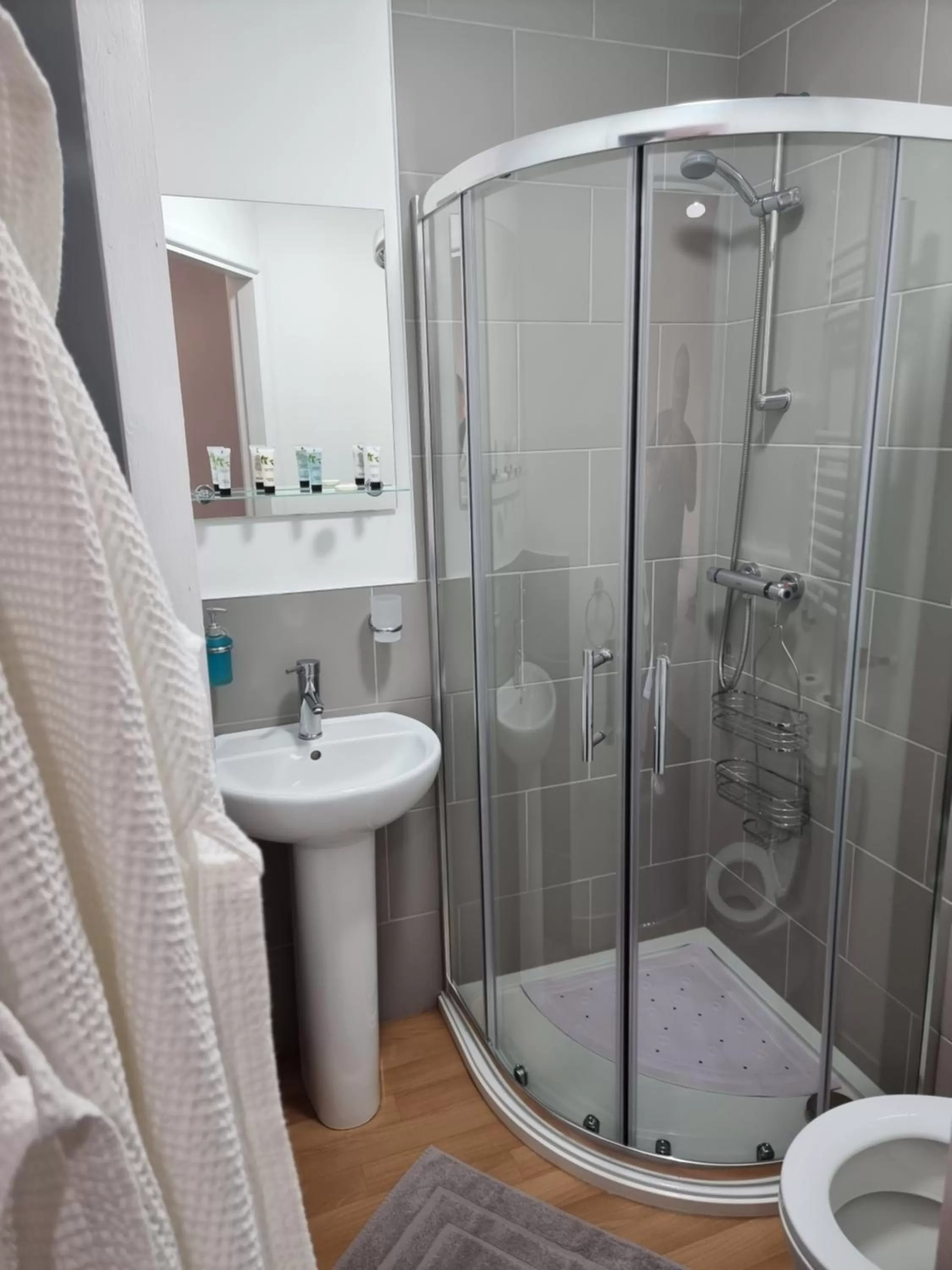 Bathroom in Langley House Hotel