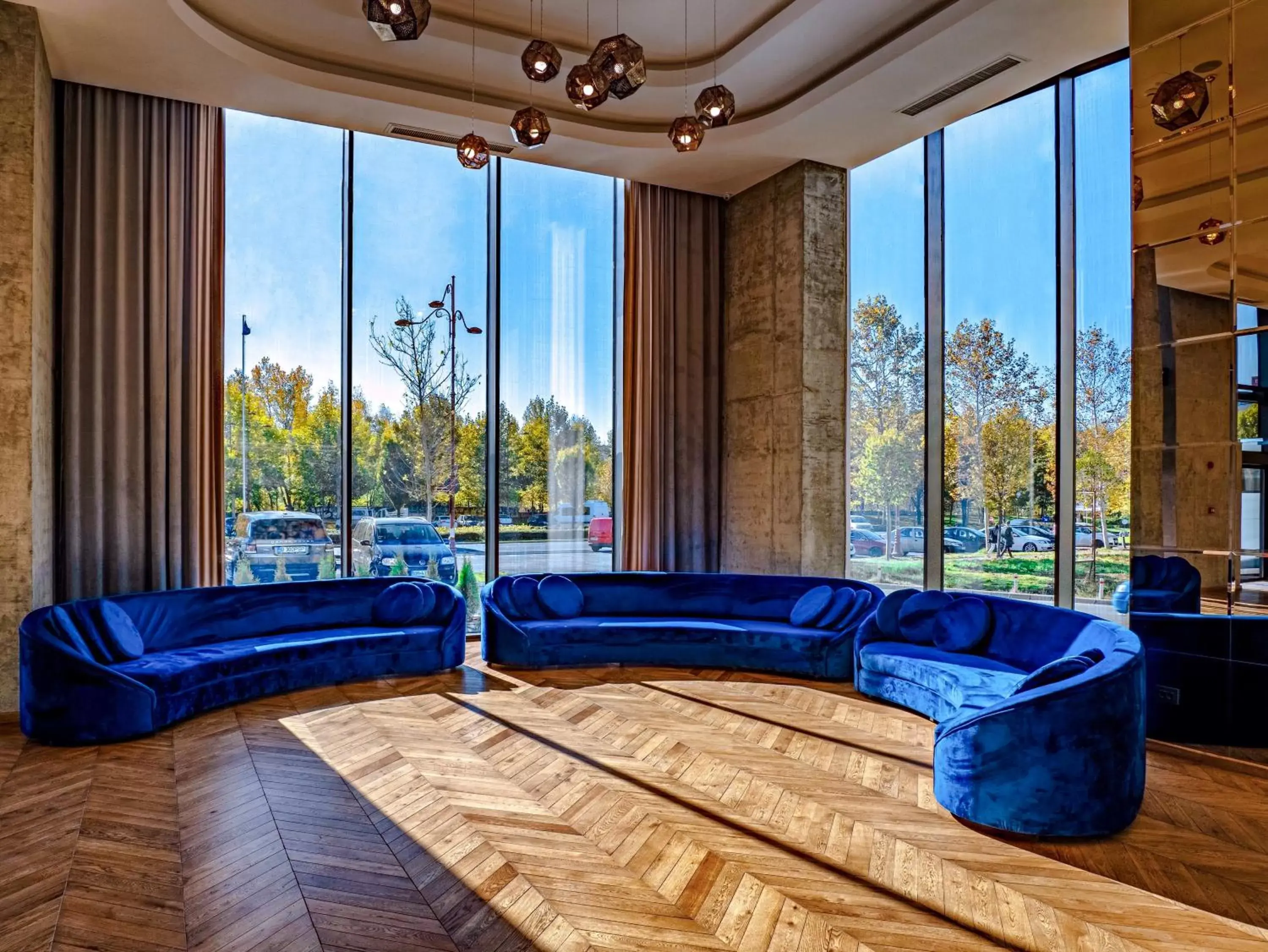 Seating Area in Union Plaza Hotel