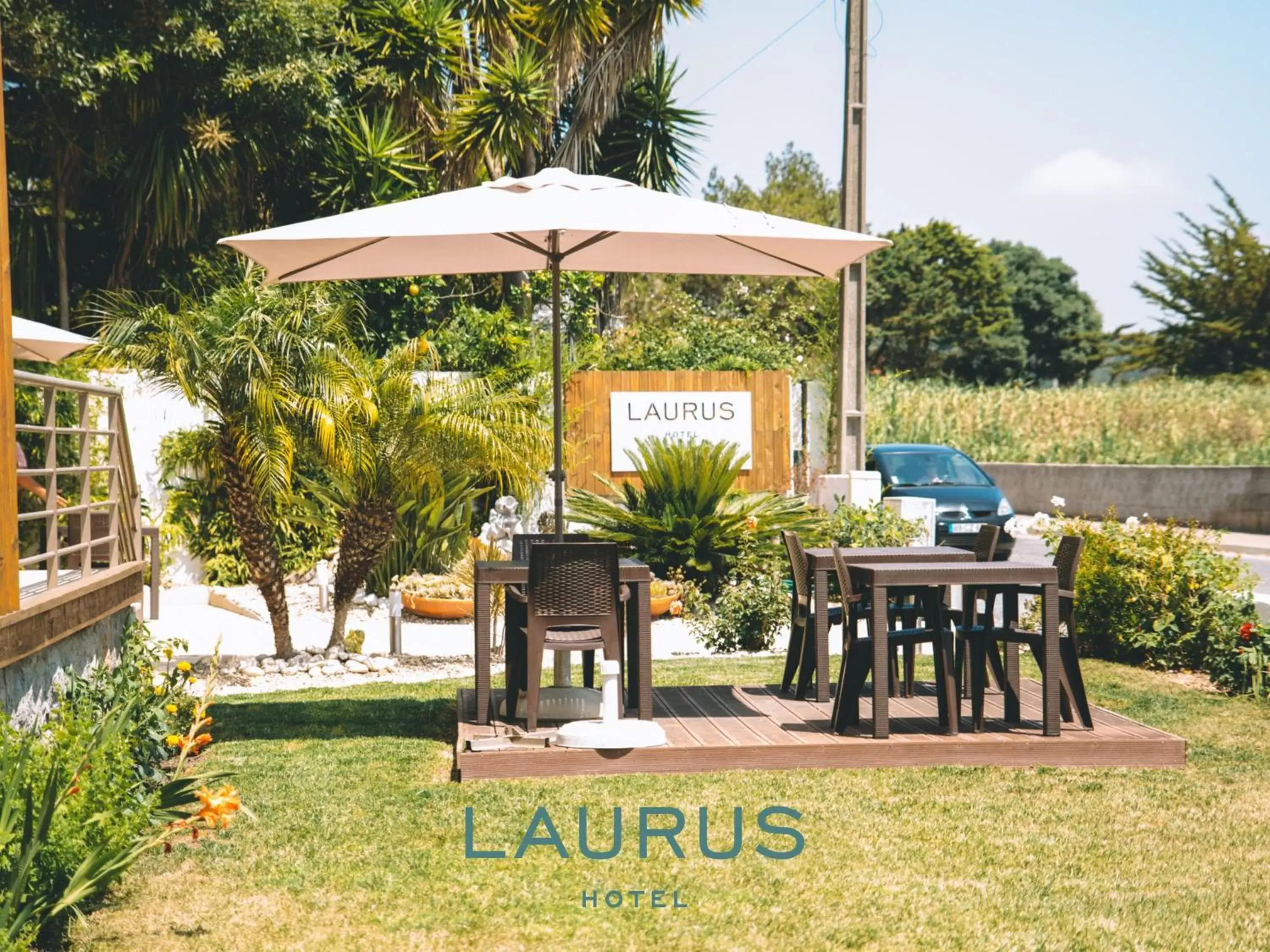 Property building, Garden in Laurus Hotel