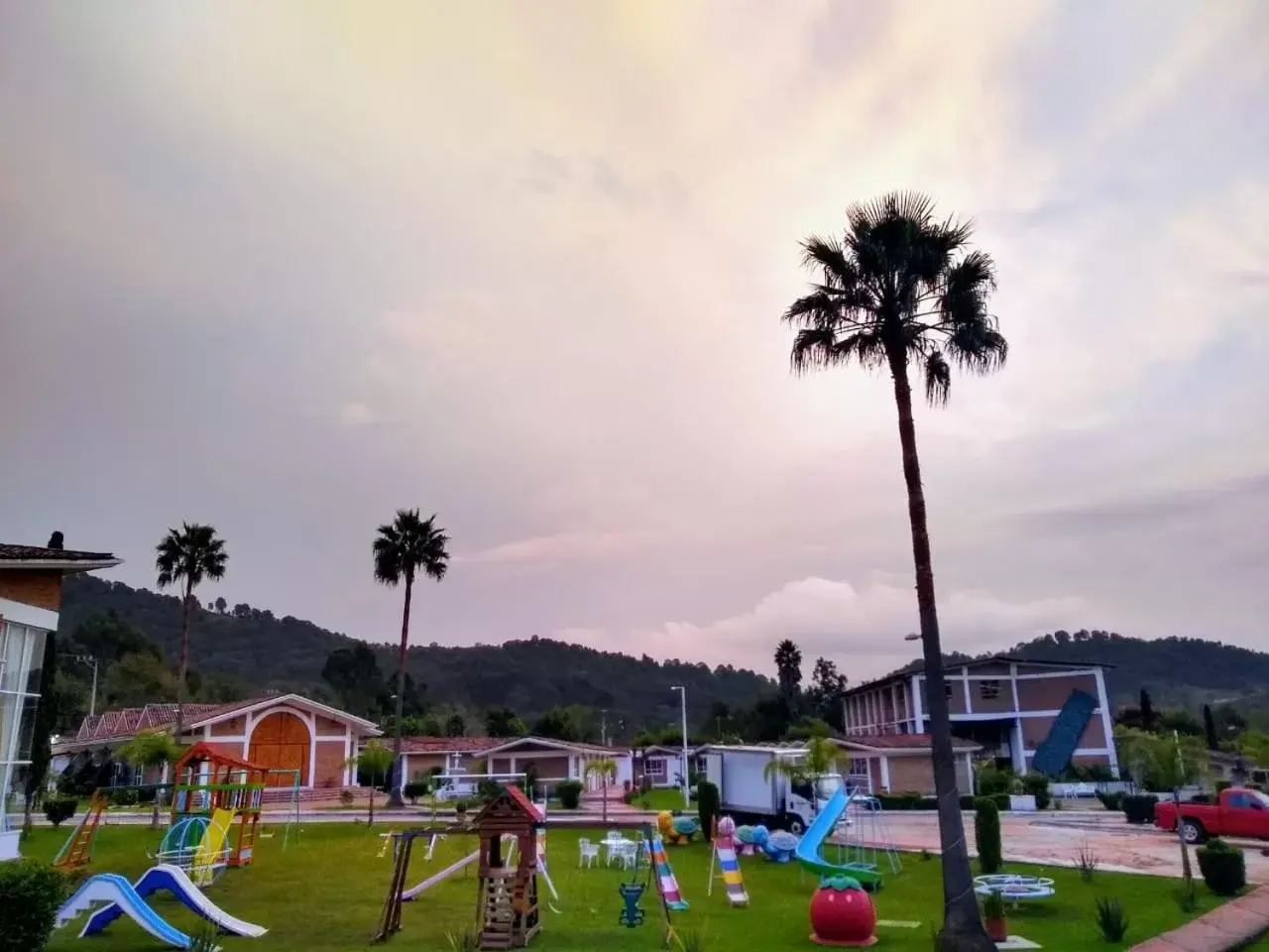 Children's Play Area in Hotel Villa Monarca Inn