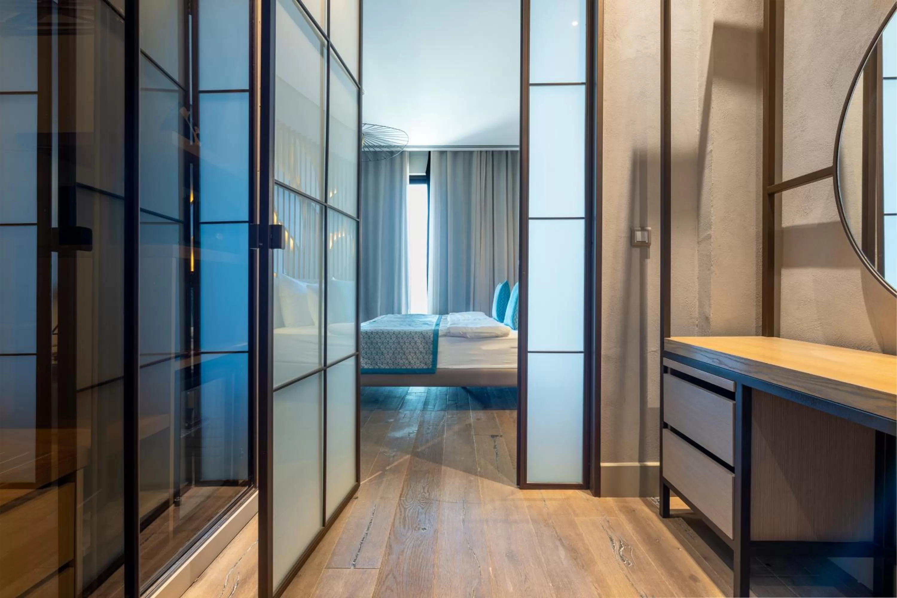 Bathroom, Bed in Perge Hotels - Adult Only 18 plus