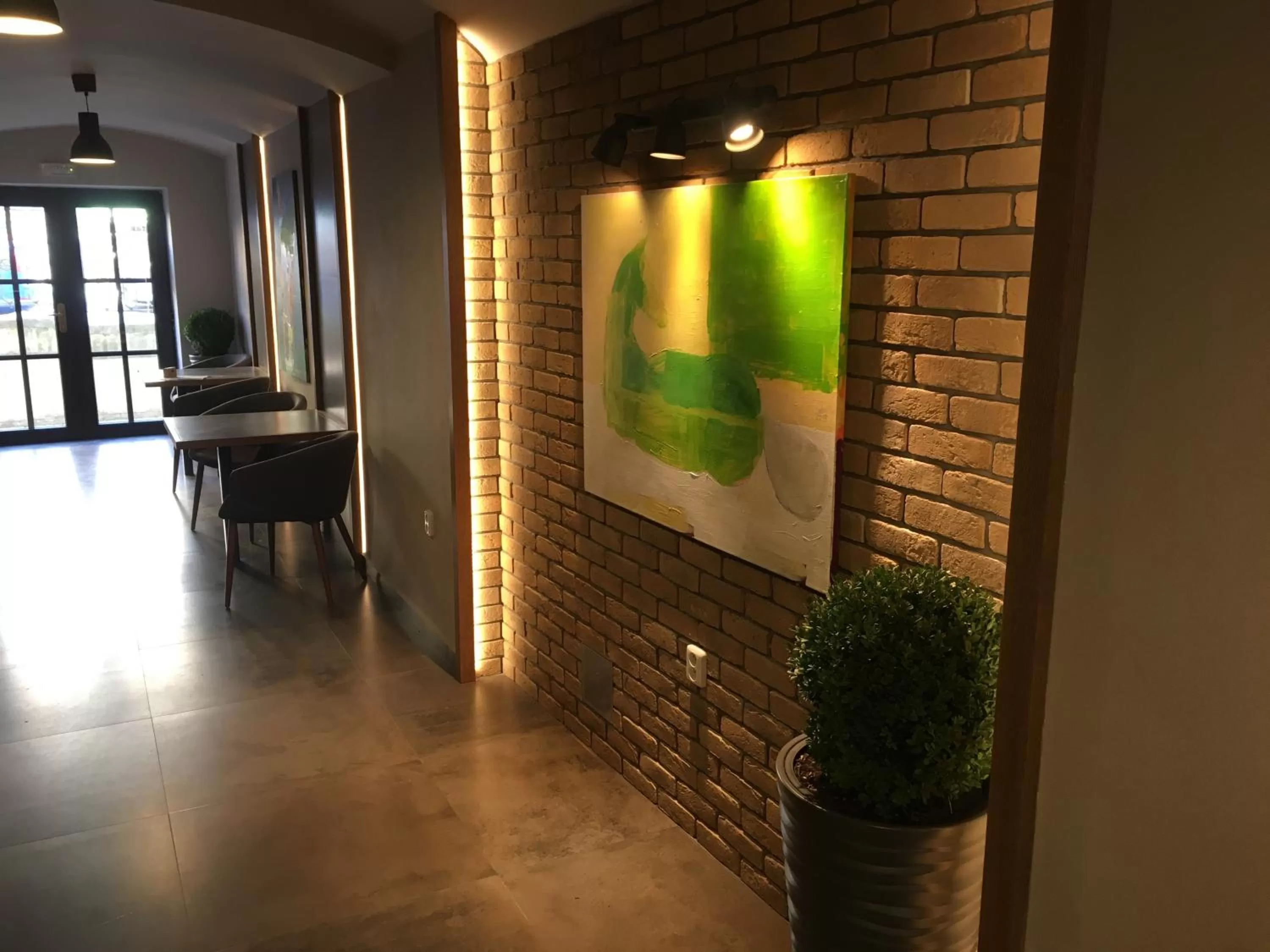 Lobby or reception in Hotel U koně