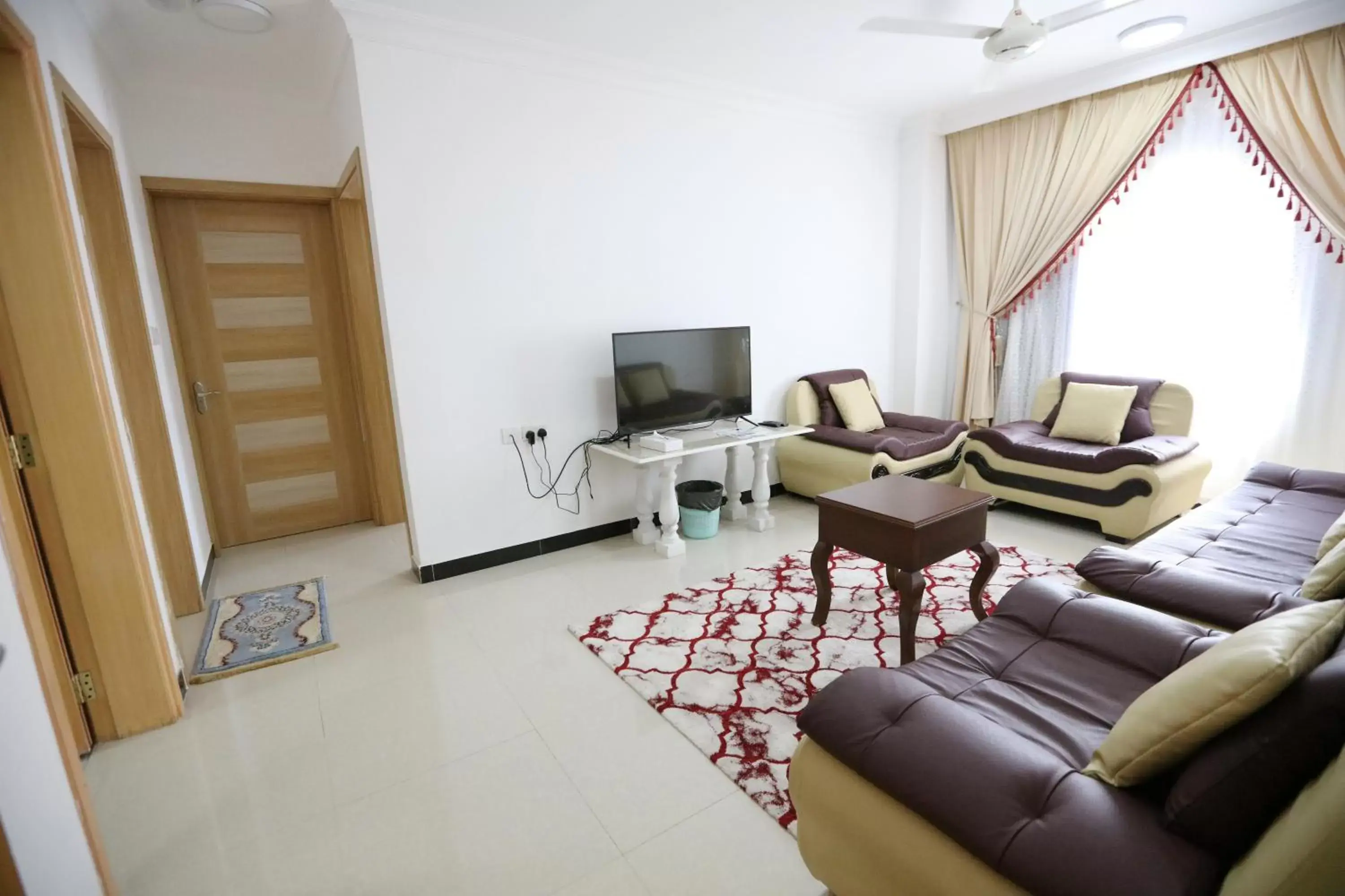 Communal lounge/ TV room in Al Rayyan Hotel Apartments Muscat Communal lounge/ TV room in Al Rayyan Hotel Apartments Muscat