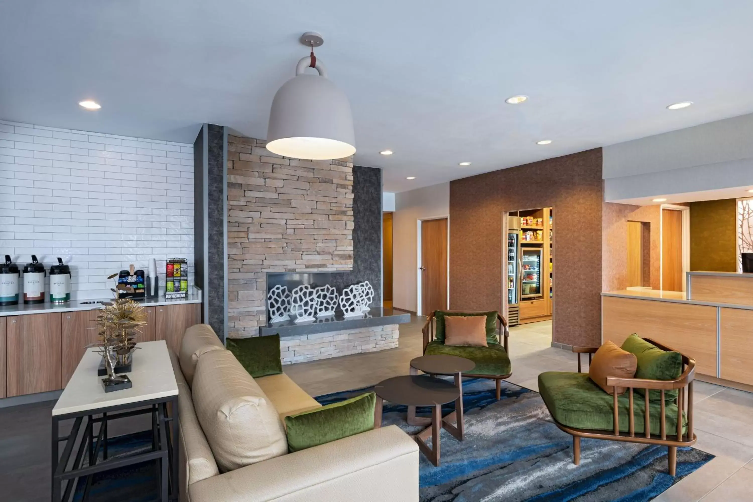 Lobby or reception, Lobby/Reception in Fairfield Inn & Suites Kansas City Airport