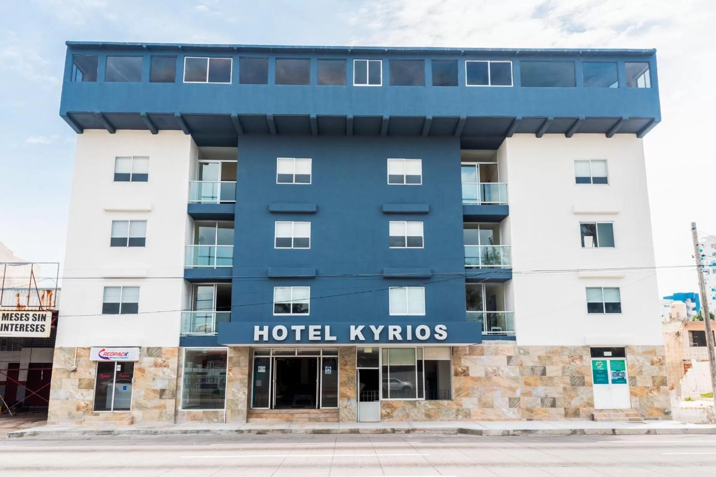 Facade/entrance in Hotel Kyrios Veracruz