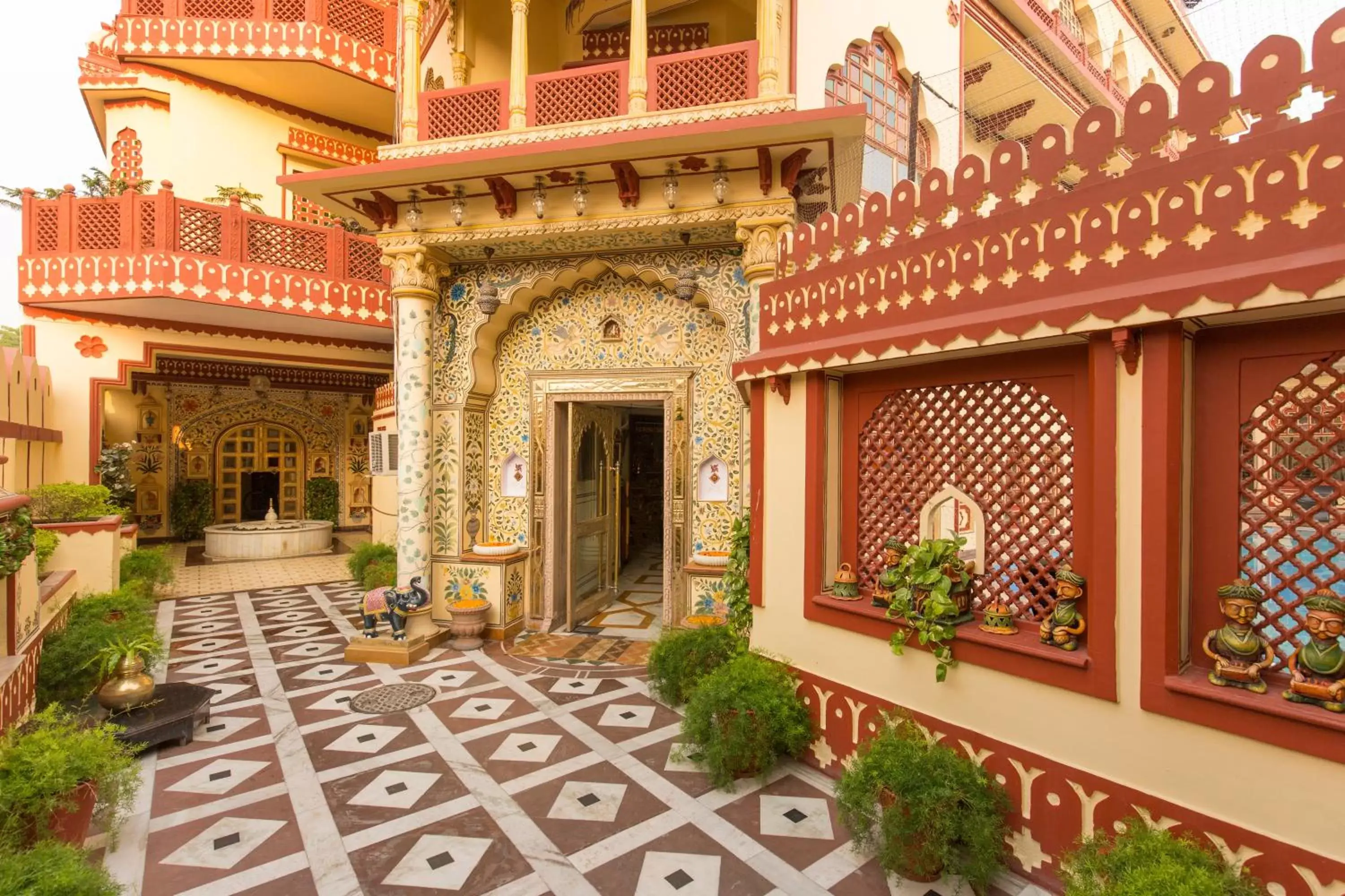 Garden in Umaid Bhawan - A Heritage Style Boutique Hotel