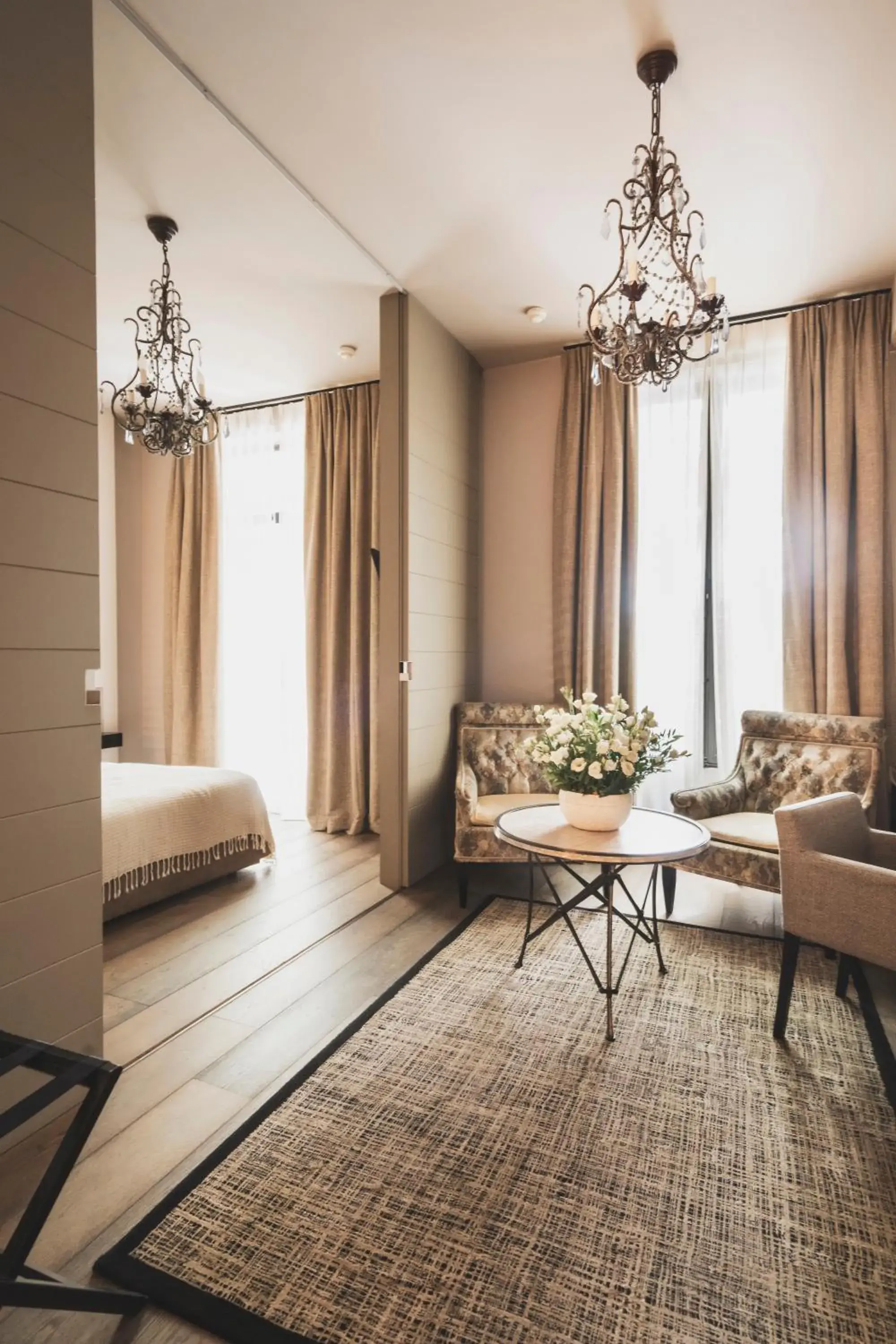 Living room, Seating Area in Les Lodges Sainte-Victoire Hotel & Spa