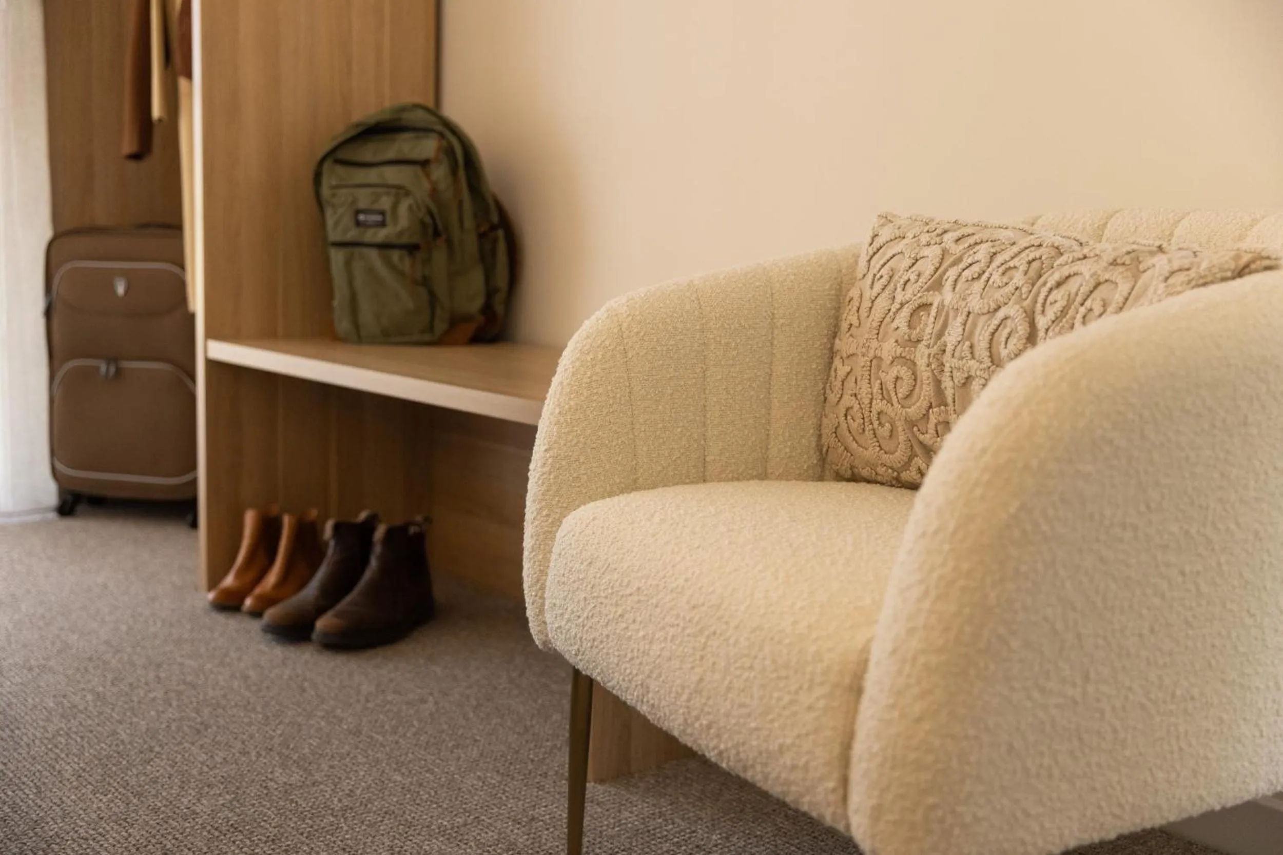 Bedroom in Hermitage Lodge