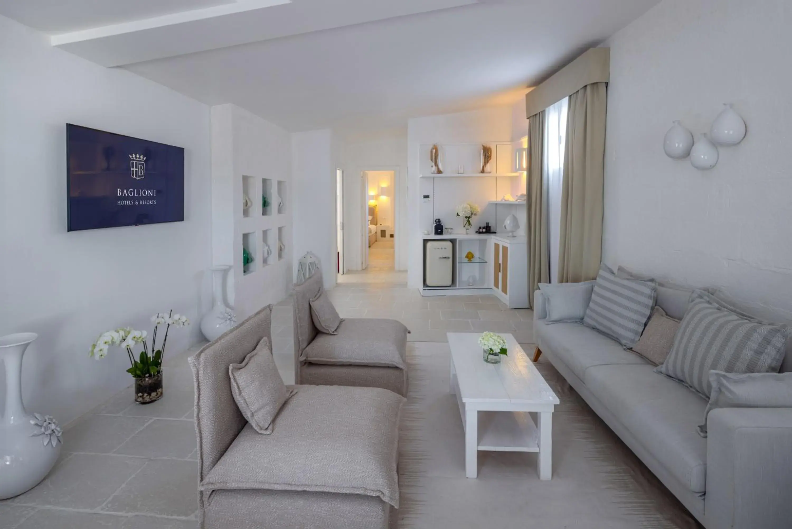 Living room, Seating Area in Baglioni Masseria Muzza