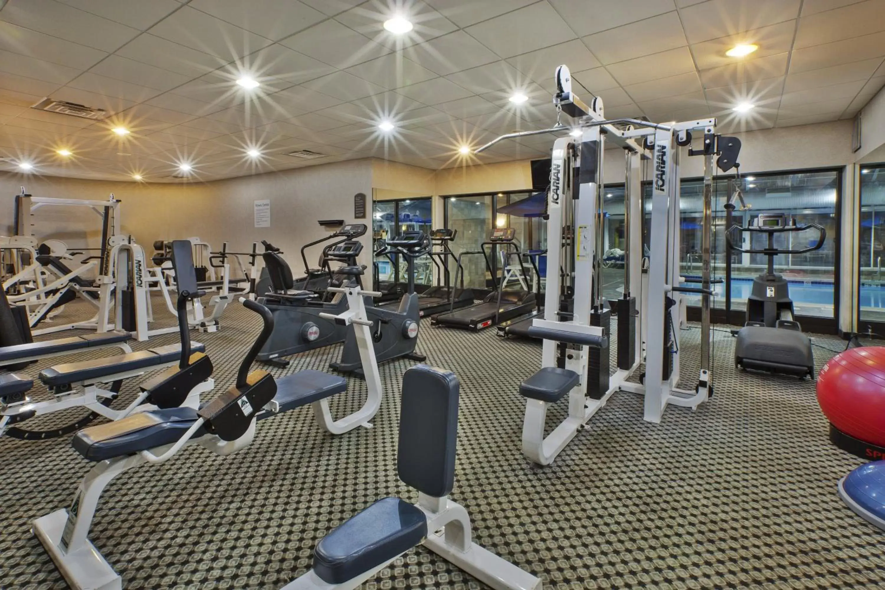 Fitness centre/facilities, Fitness Center/Facilities in Holiday Inn Express Hotel & Suites - Belleville Area, an IHG Hotel