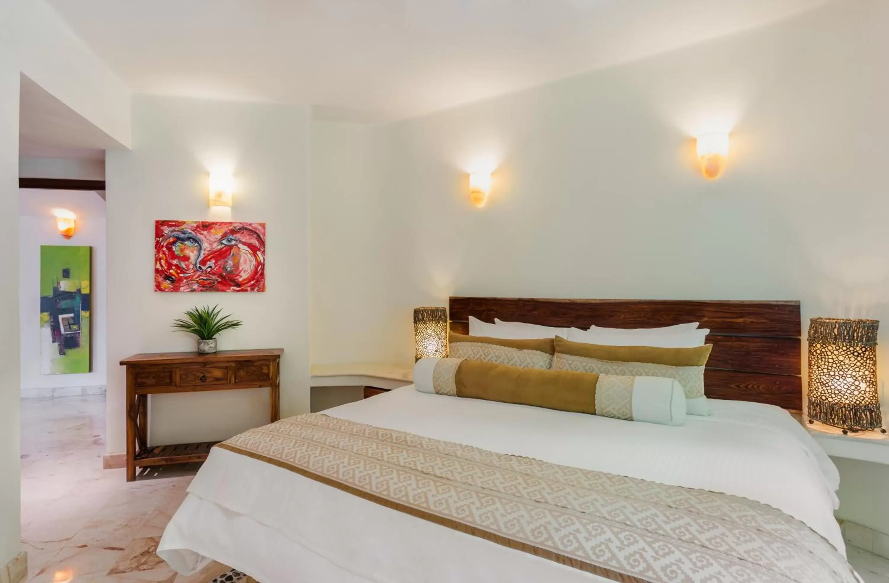 Bedroom, Bed in Maya Villa Condo Hotel and Beachclub