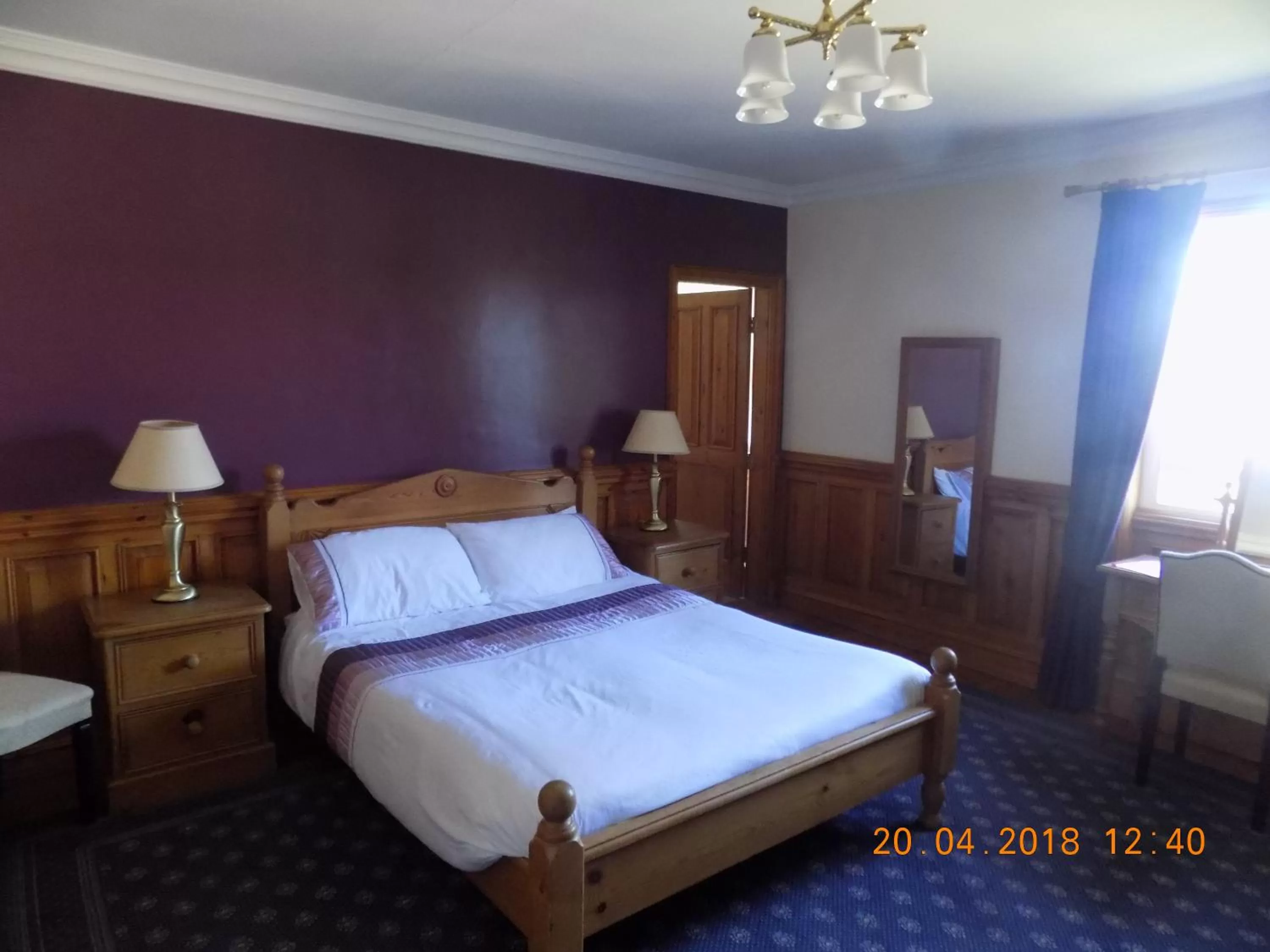 Bed in The Londesborough Arms bar with en-suite rooms