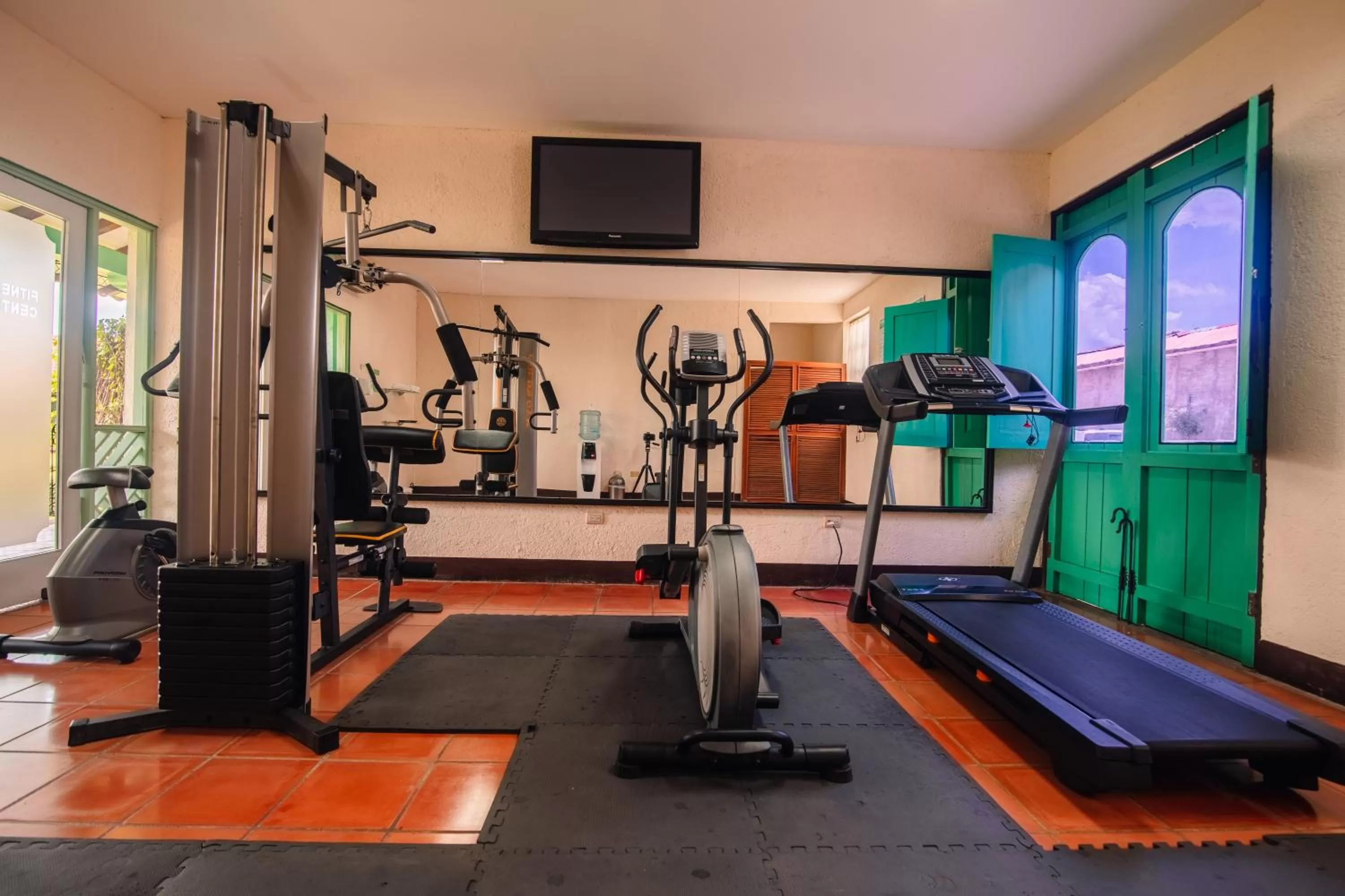 Fitness centre/facilities in Hotel El Convento Leon Nicaragua