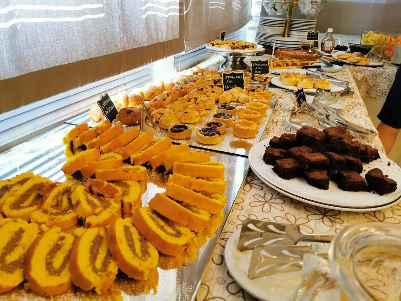 Continental breakfast in Hotel Stella D'Oro