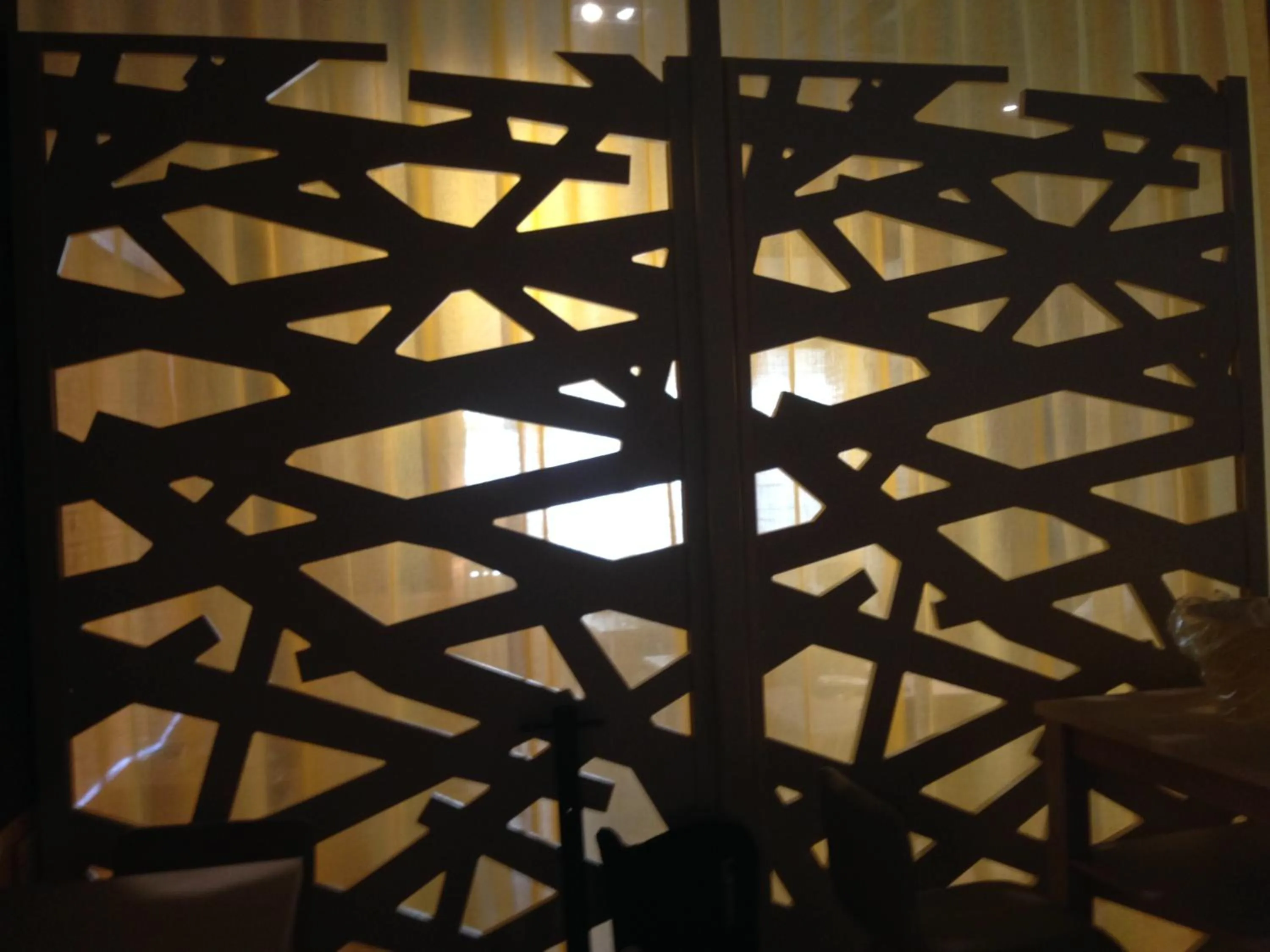 Decorative detail in Hotel Oriente