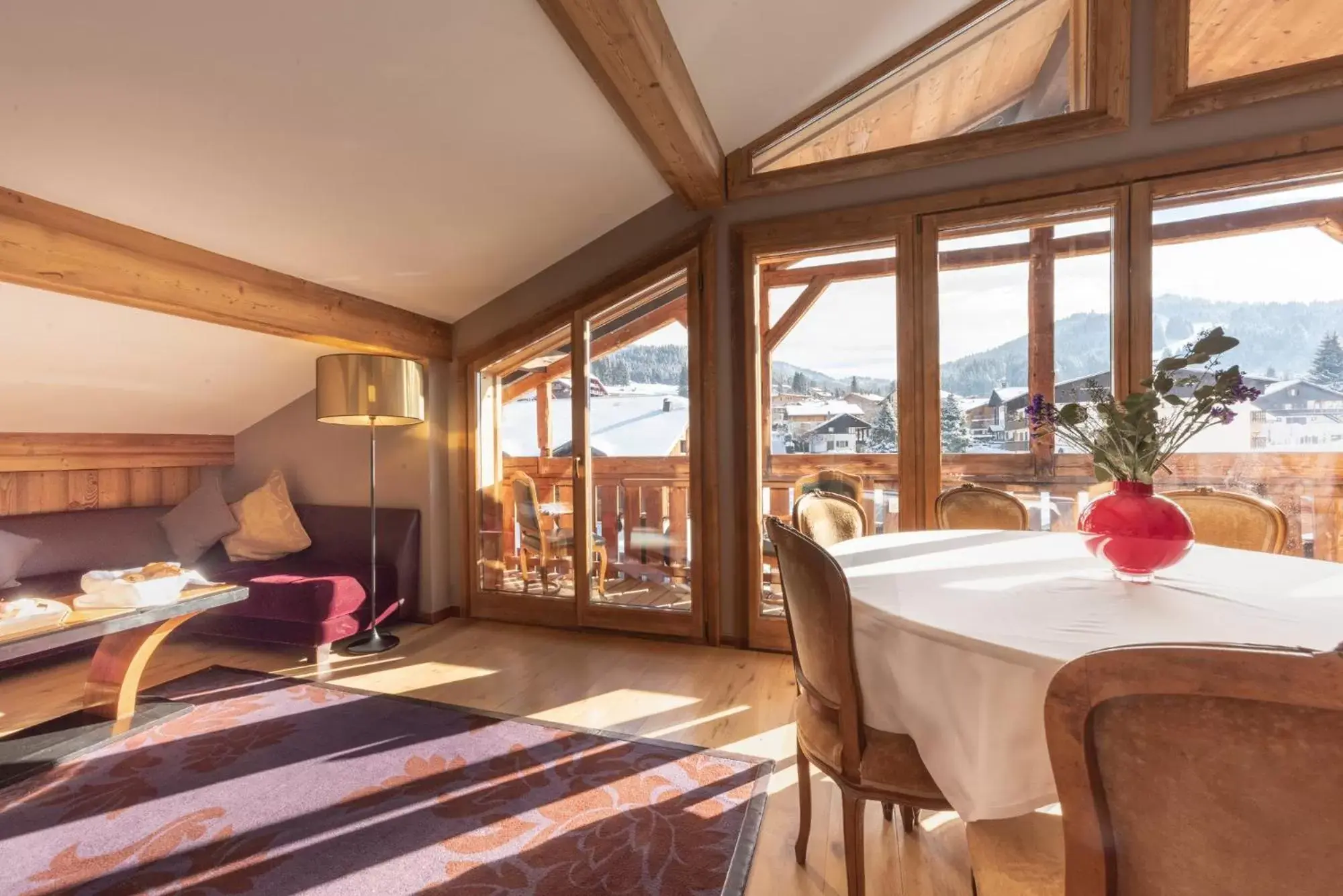 Balcony/Terrace in Chamois d'Or Hotel